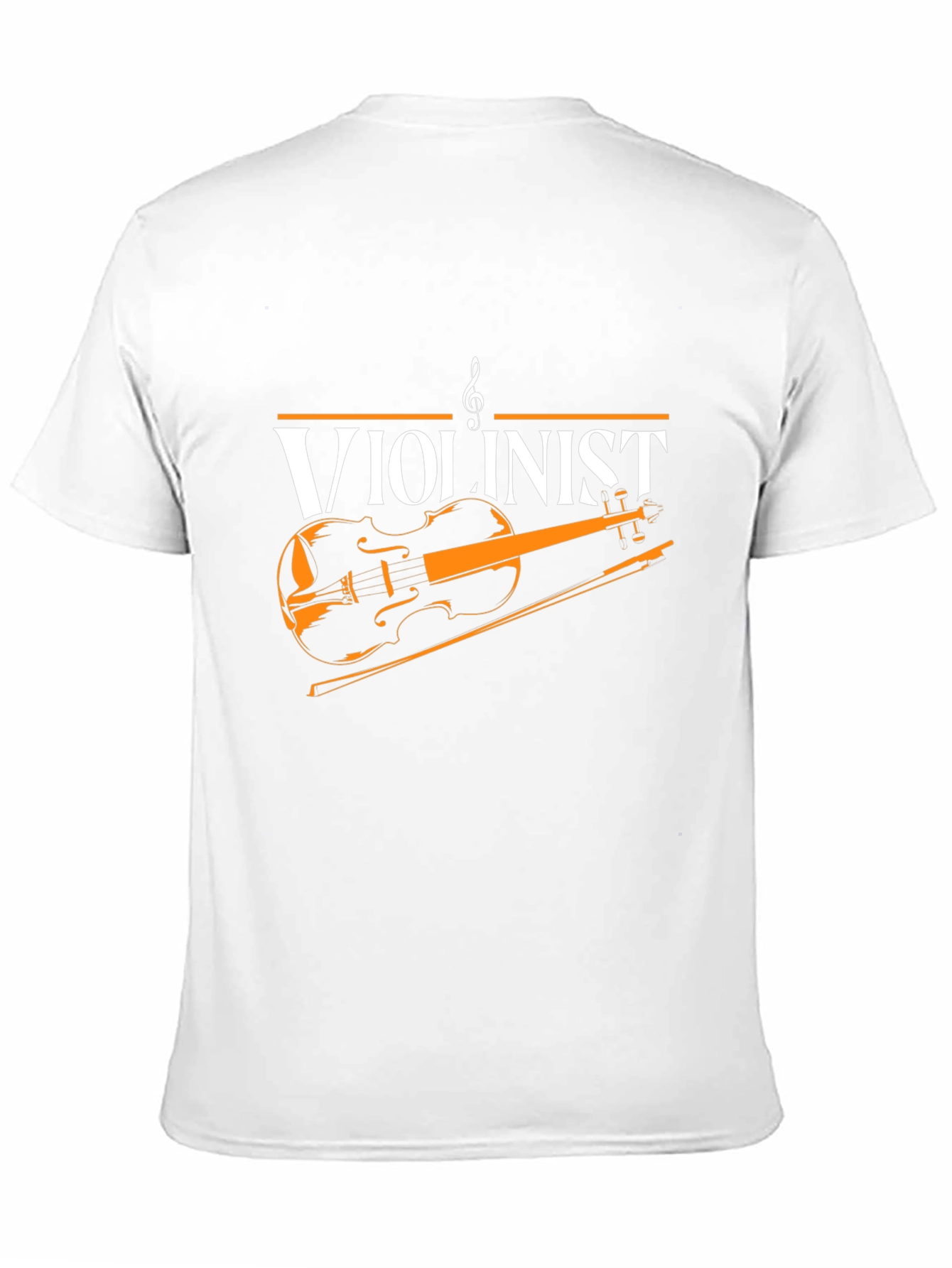 Violinist Graphic Tee - Music Lover Shirt