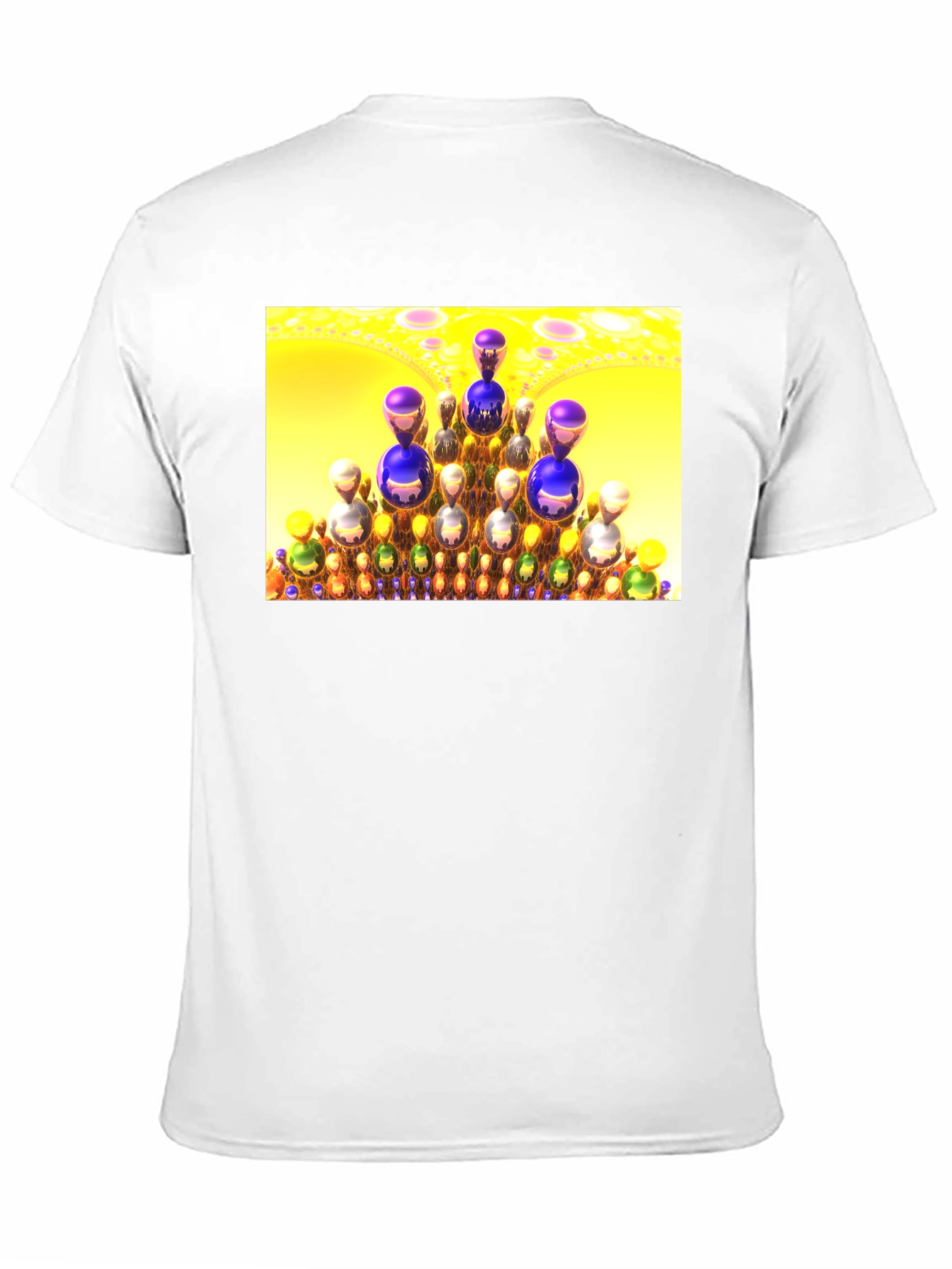 Fractal Spheres T-Shirt - Unique Design