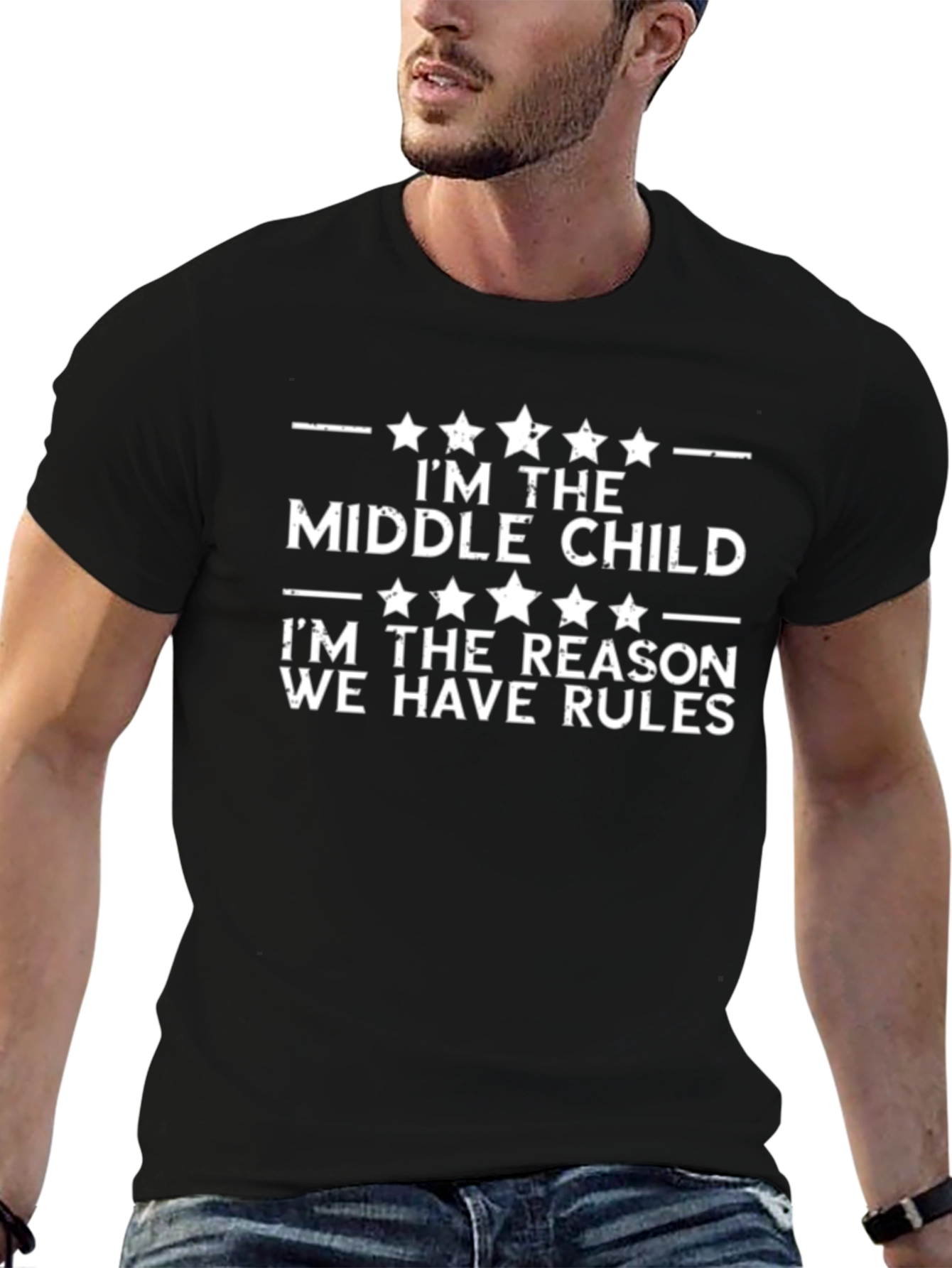 Middle Child T-Shirt - Reason We Have Rules