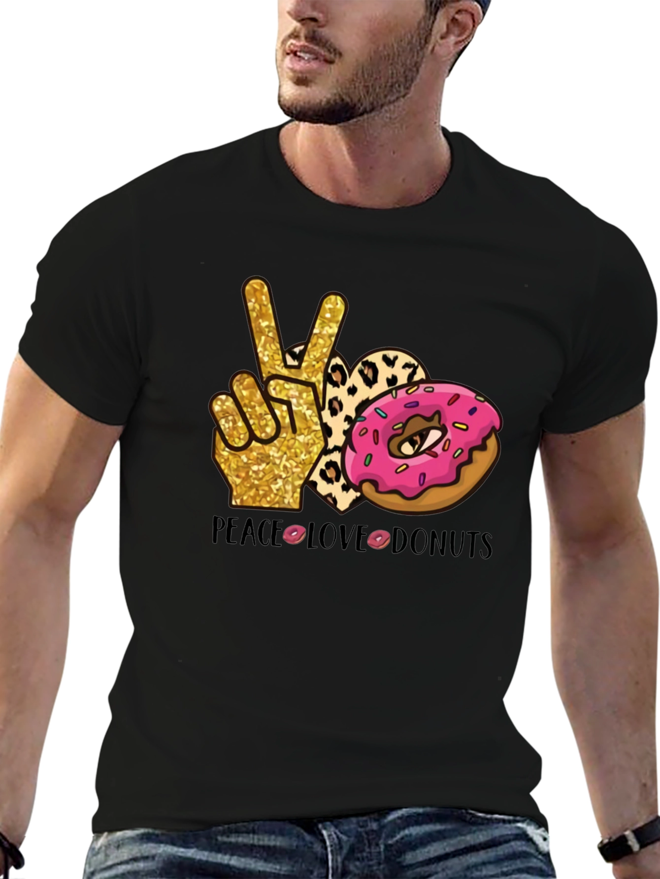 Peace Love Donuts T-Shirt