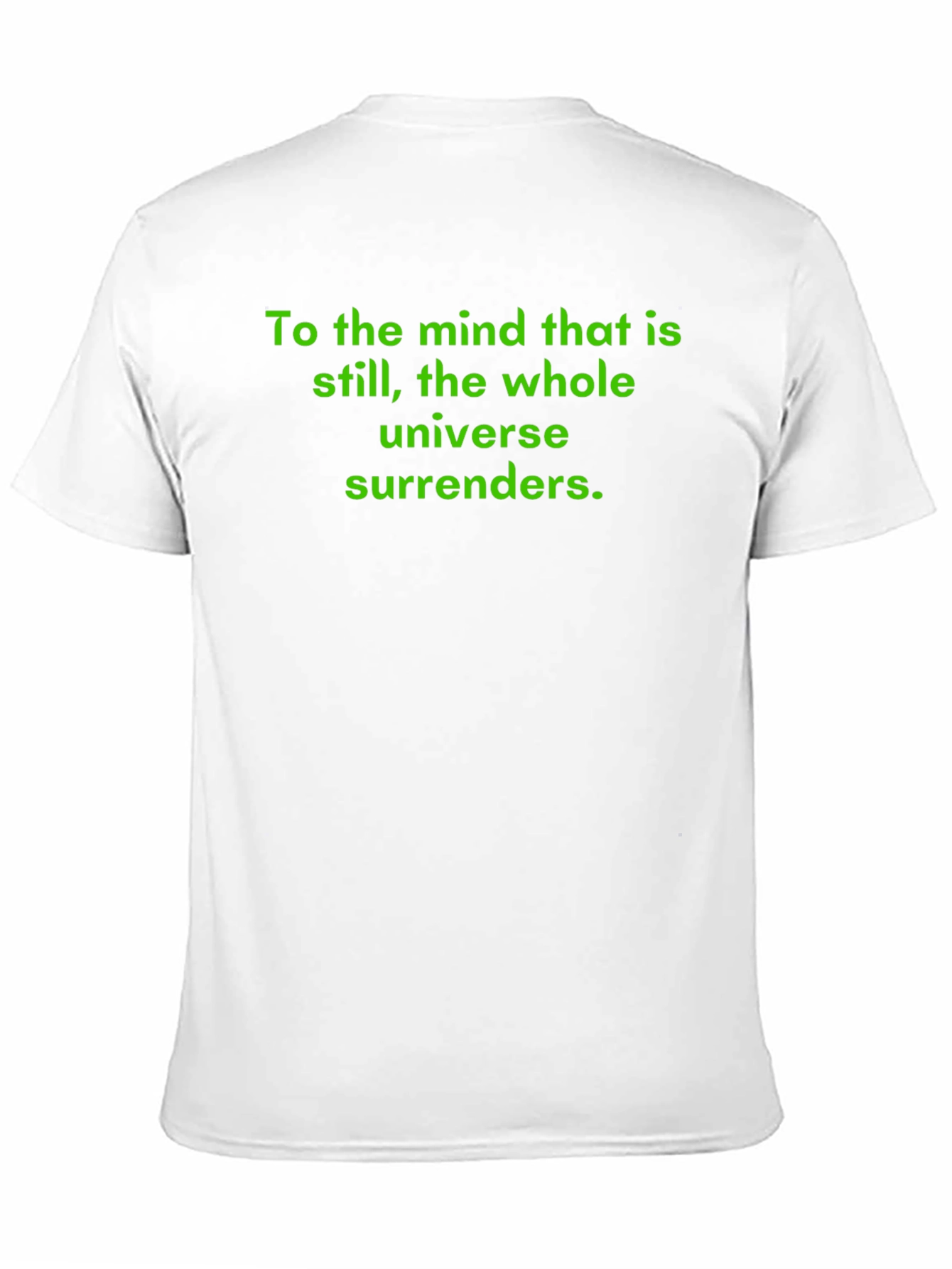 Universe Surrenders T-Shirt - Black