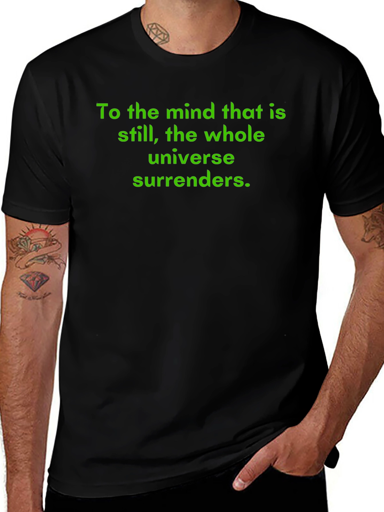 Universe Surrenders T-Shirt - Black