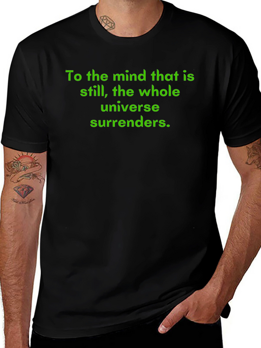 Universe Surrenders T-Shirt - Black