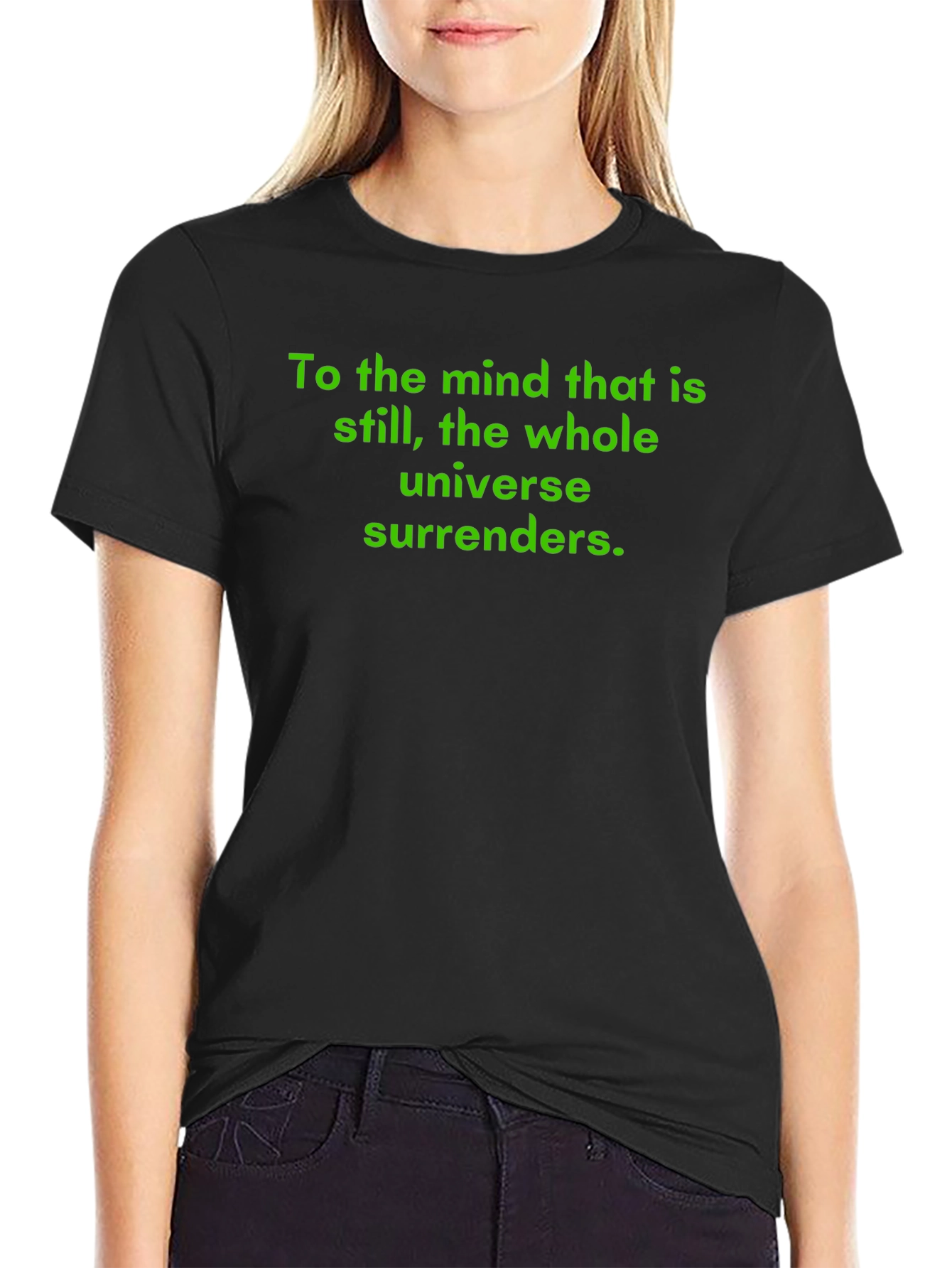 Universe Surrenders T-Shirt - Black
