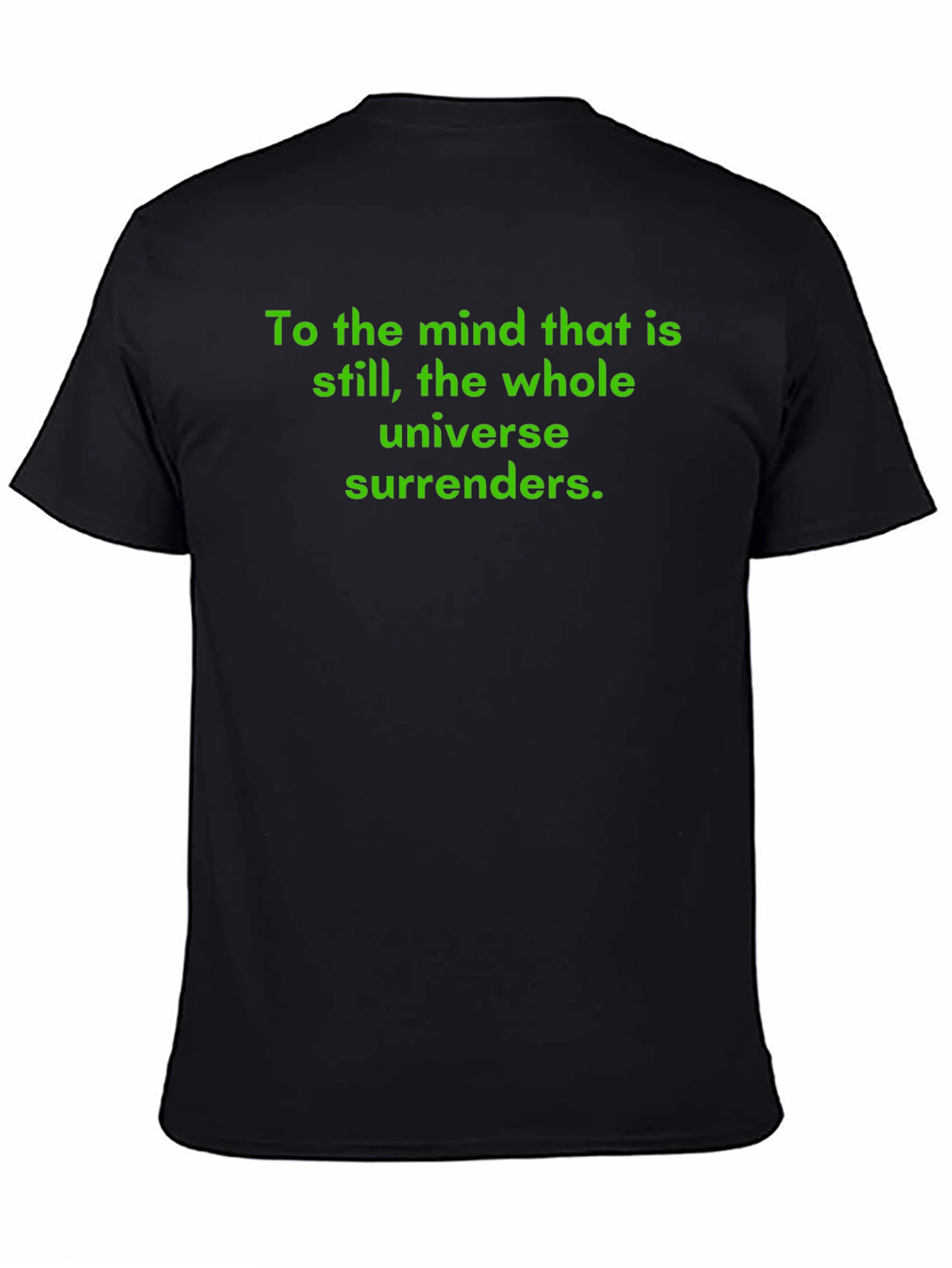 Universe Surrenders T-Shirt - Black