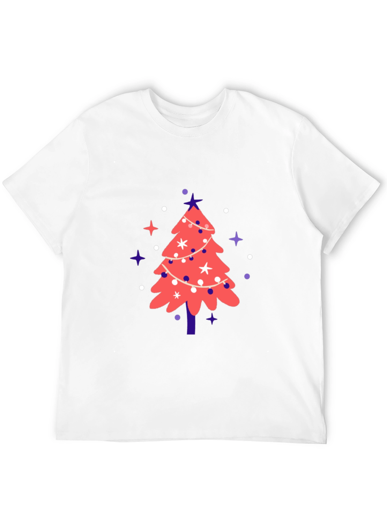 Festive Christmas Tree Graphic Tee