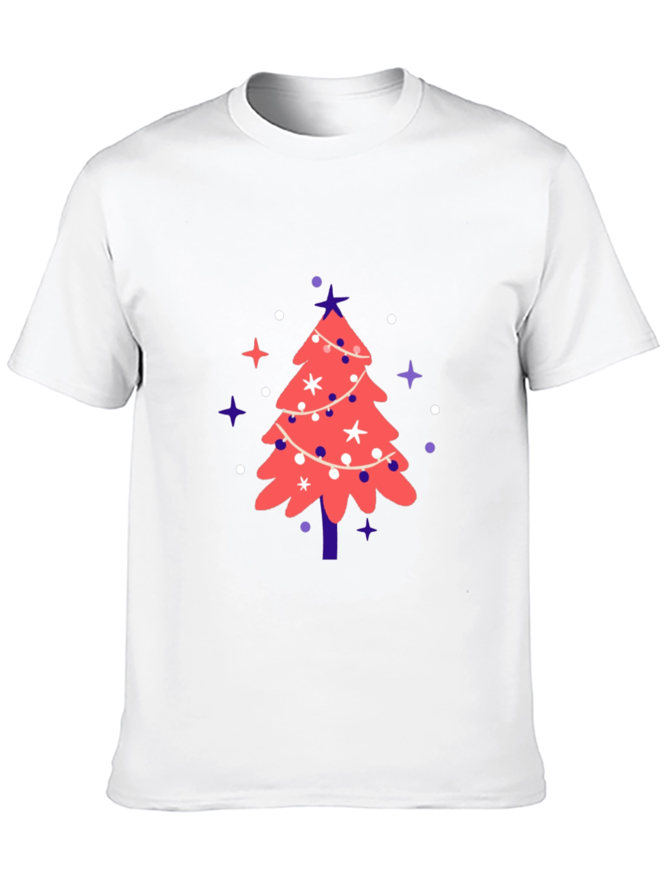 Festive Christmas Tree Graphic Tee