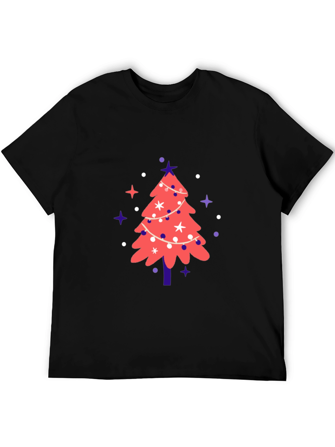 Festive Christmas Tree Graphic Tee