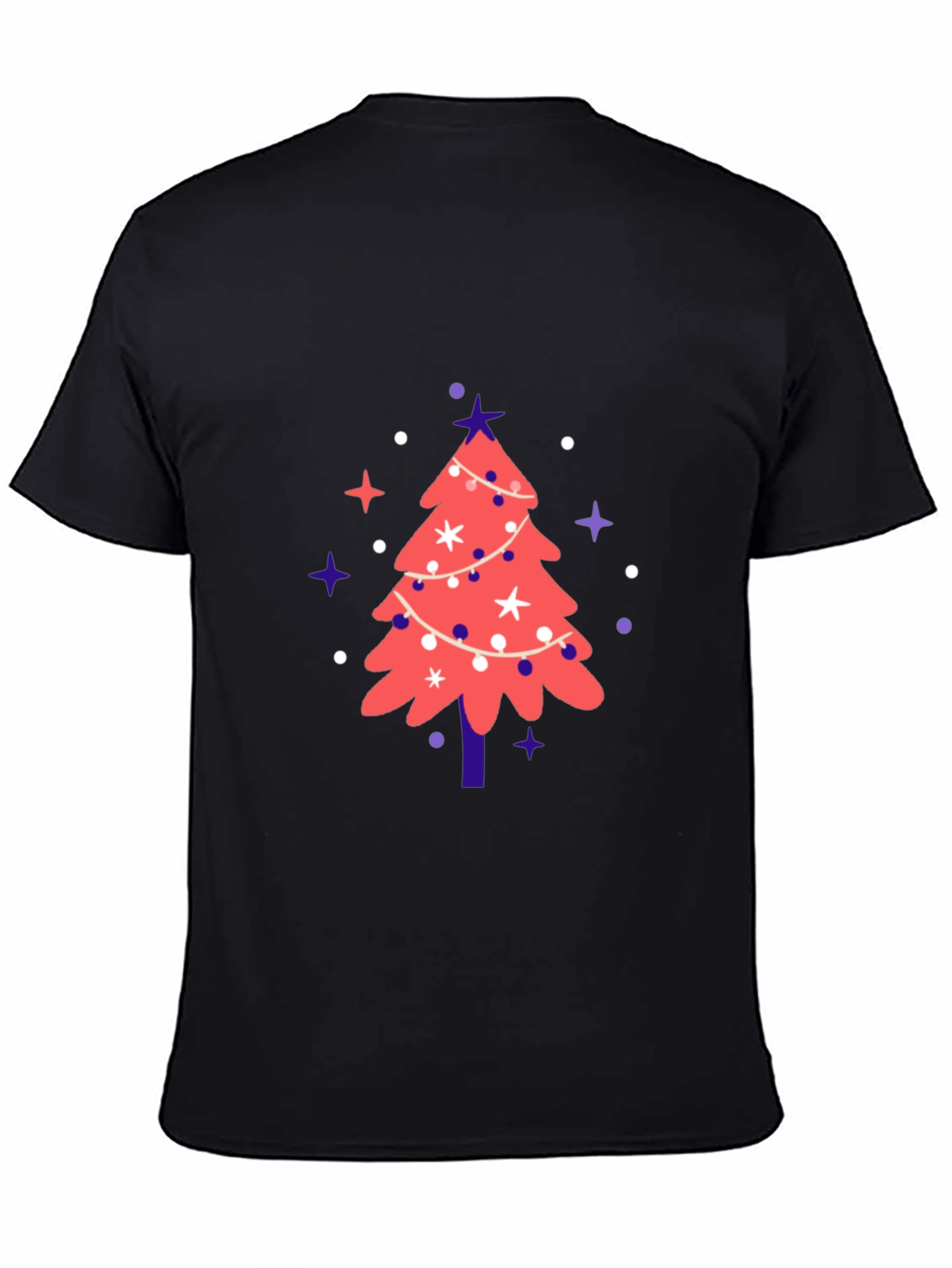 Festive Christmas Tree Graphic Tee