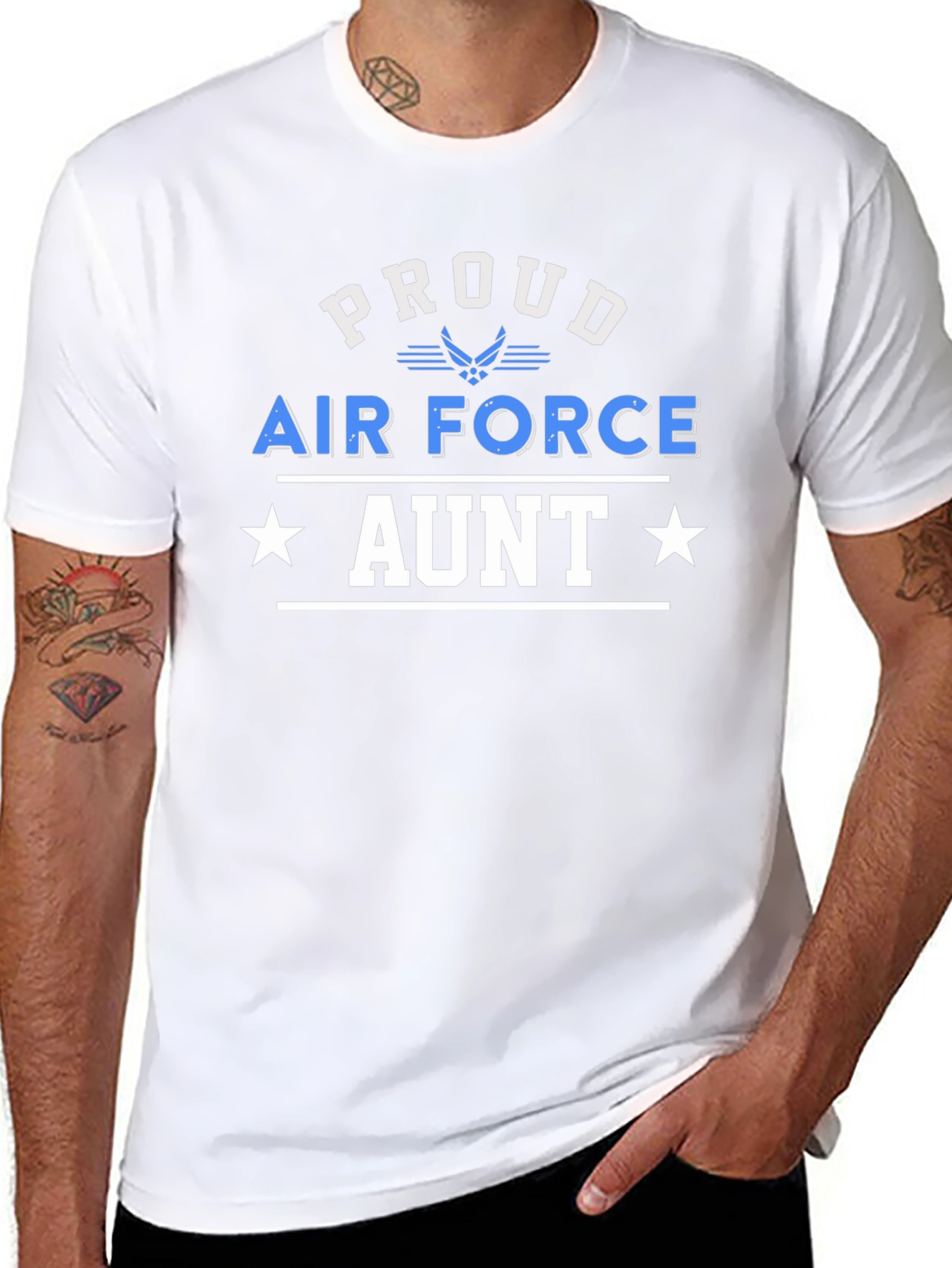 Proud Air Force Aunt T-Shirt