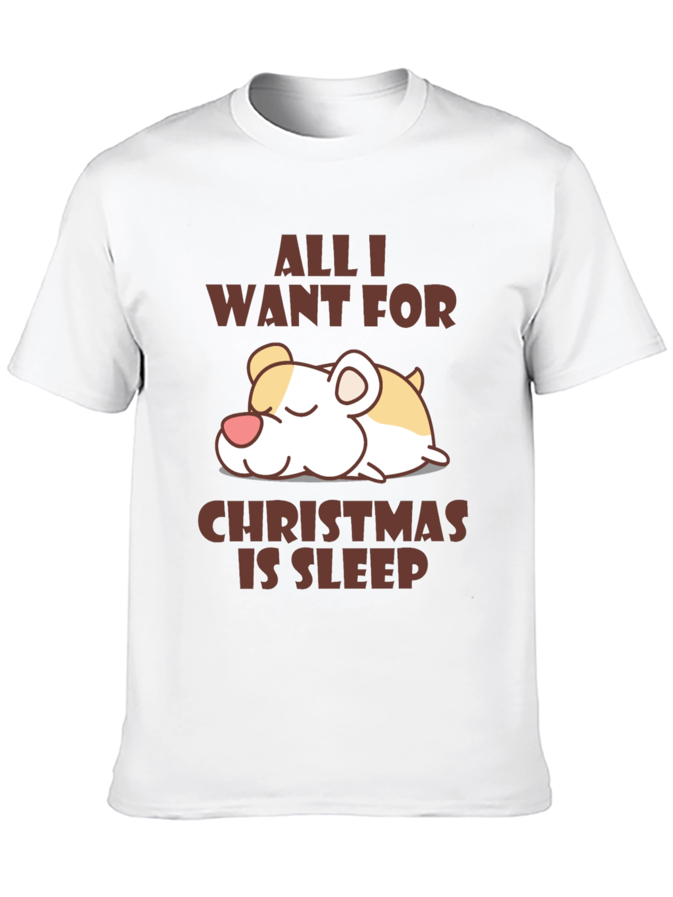 All I Want For Christmas is Sleep T-Shirt