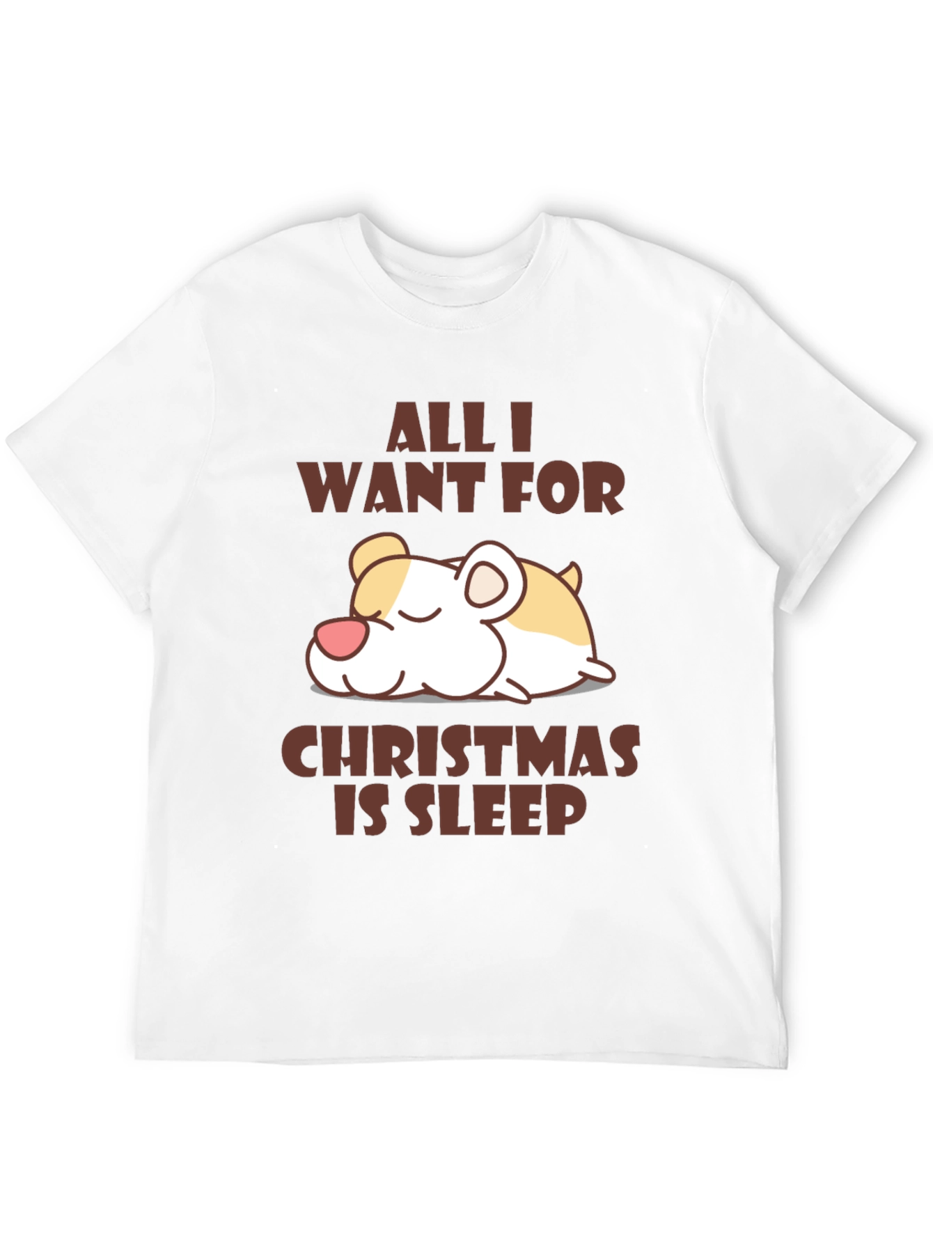 All I Want For Christmas is Sleep T-Shirt