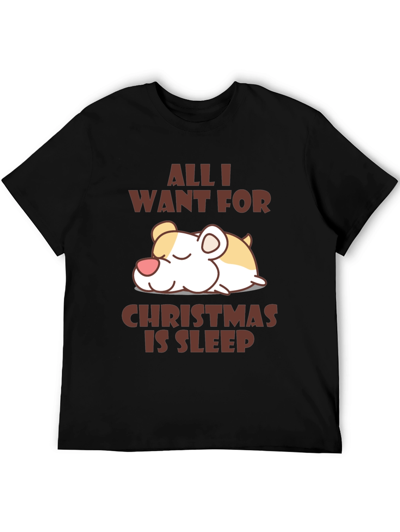 All I Want For Christmas is Sleep T-Shirt