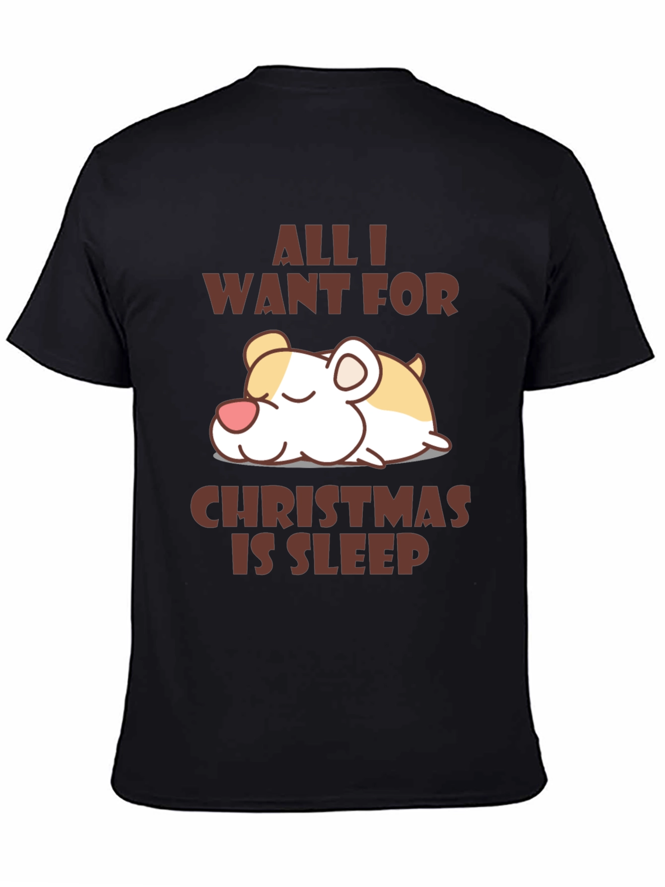 All I Want For Christmas is Sleep T-Shirt