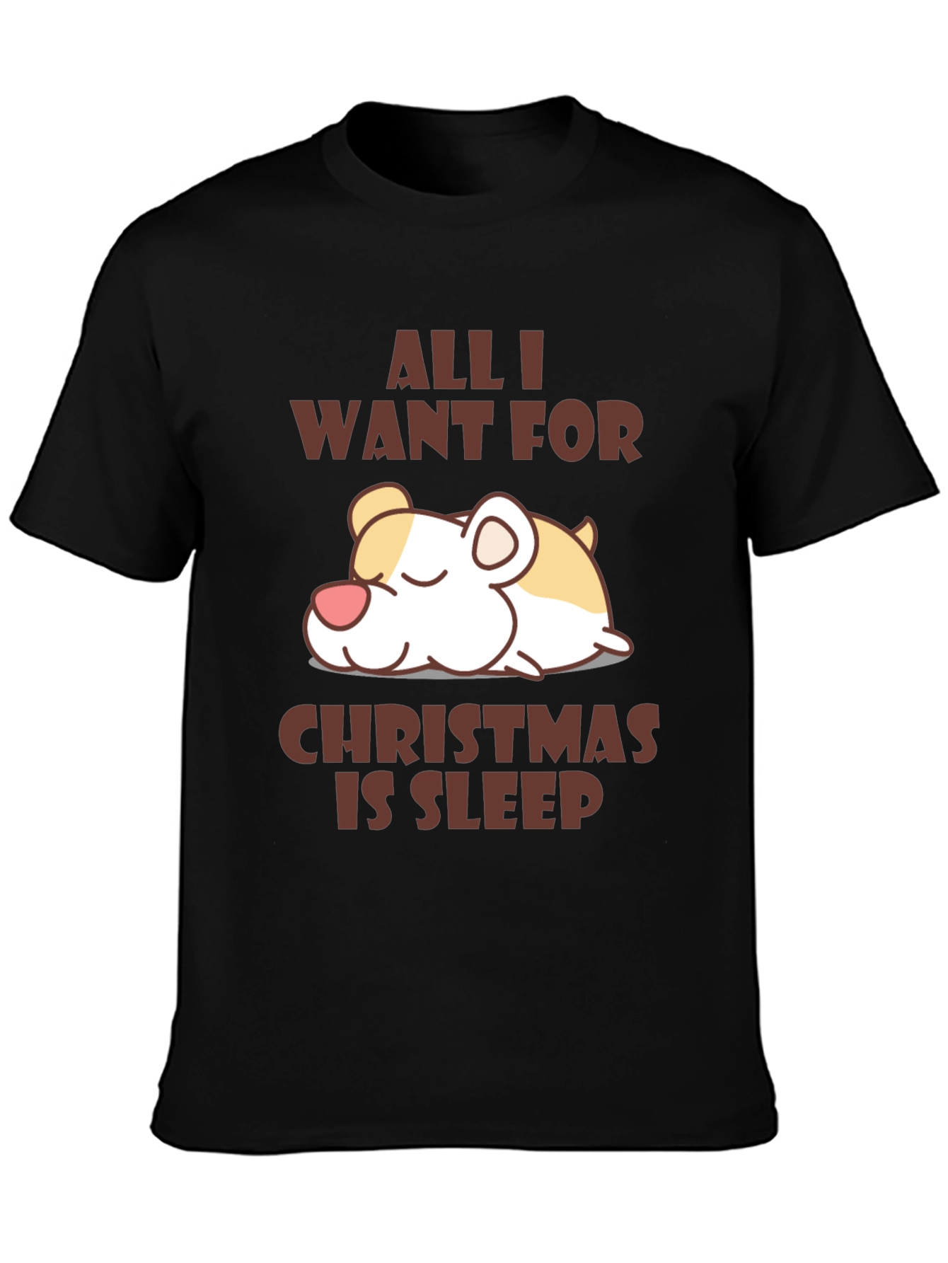 All I Want For Christmas is Sleep T-Shirt