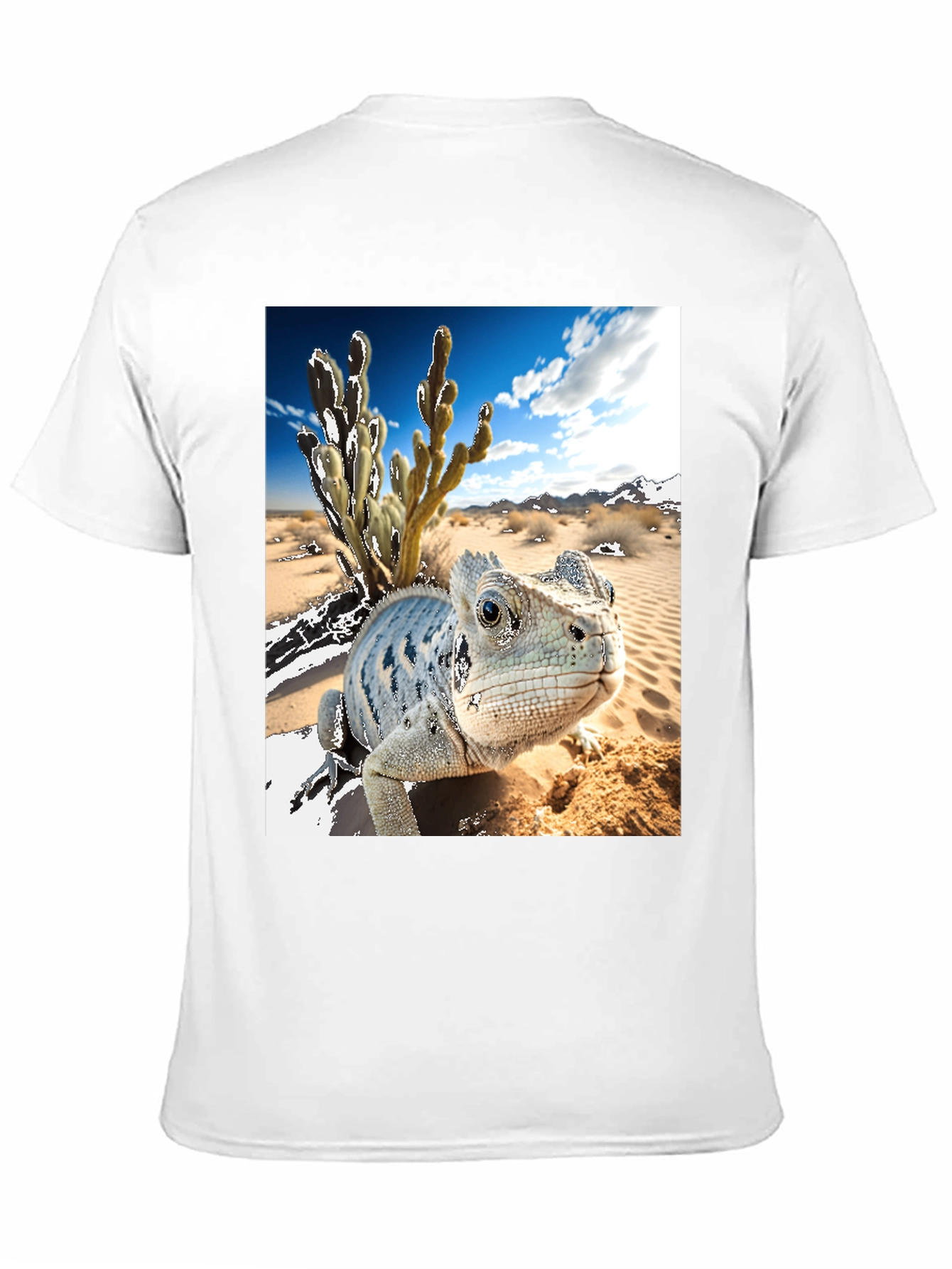 Desert Lizard Graphic Tee - Nature Inspired Design