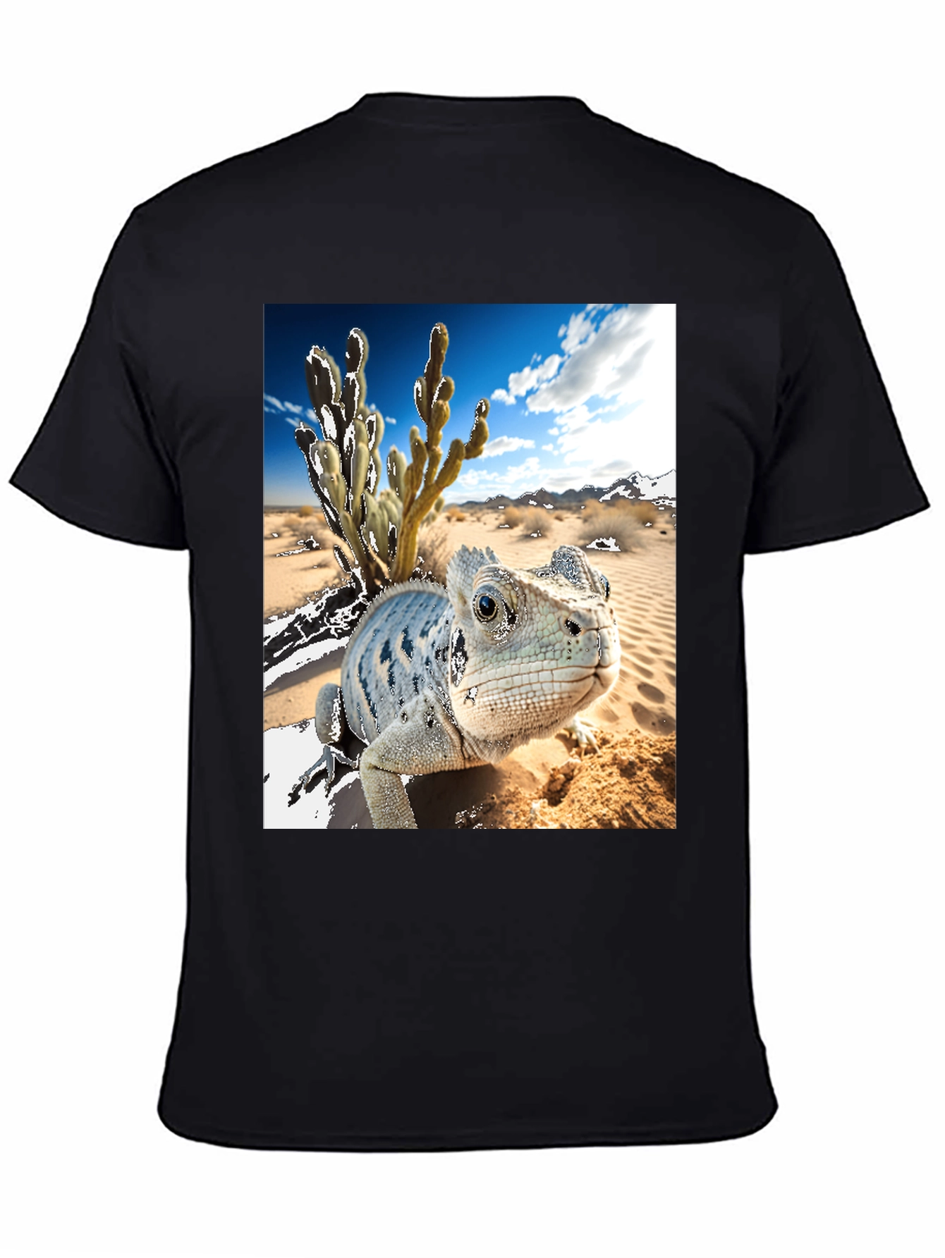 Desert Lizard Graphic Tee - Nature Inspired Design