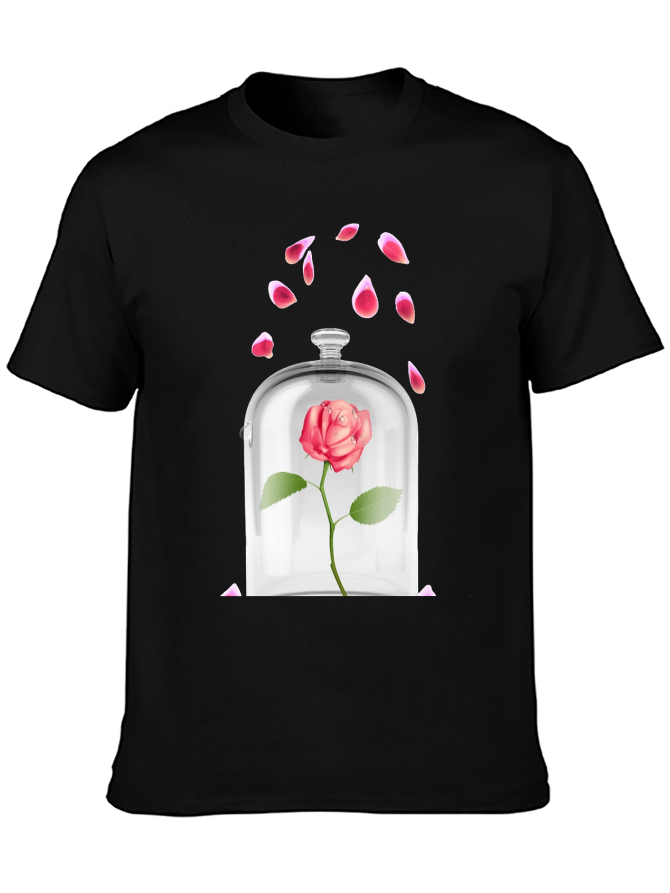 Beauty and the Beast Rose T-Shirt