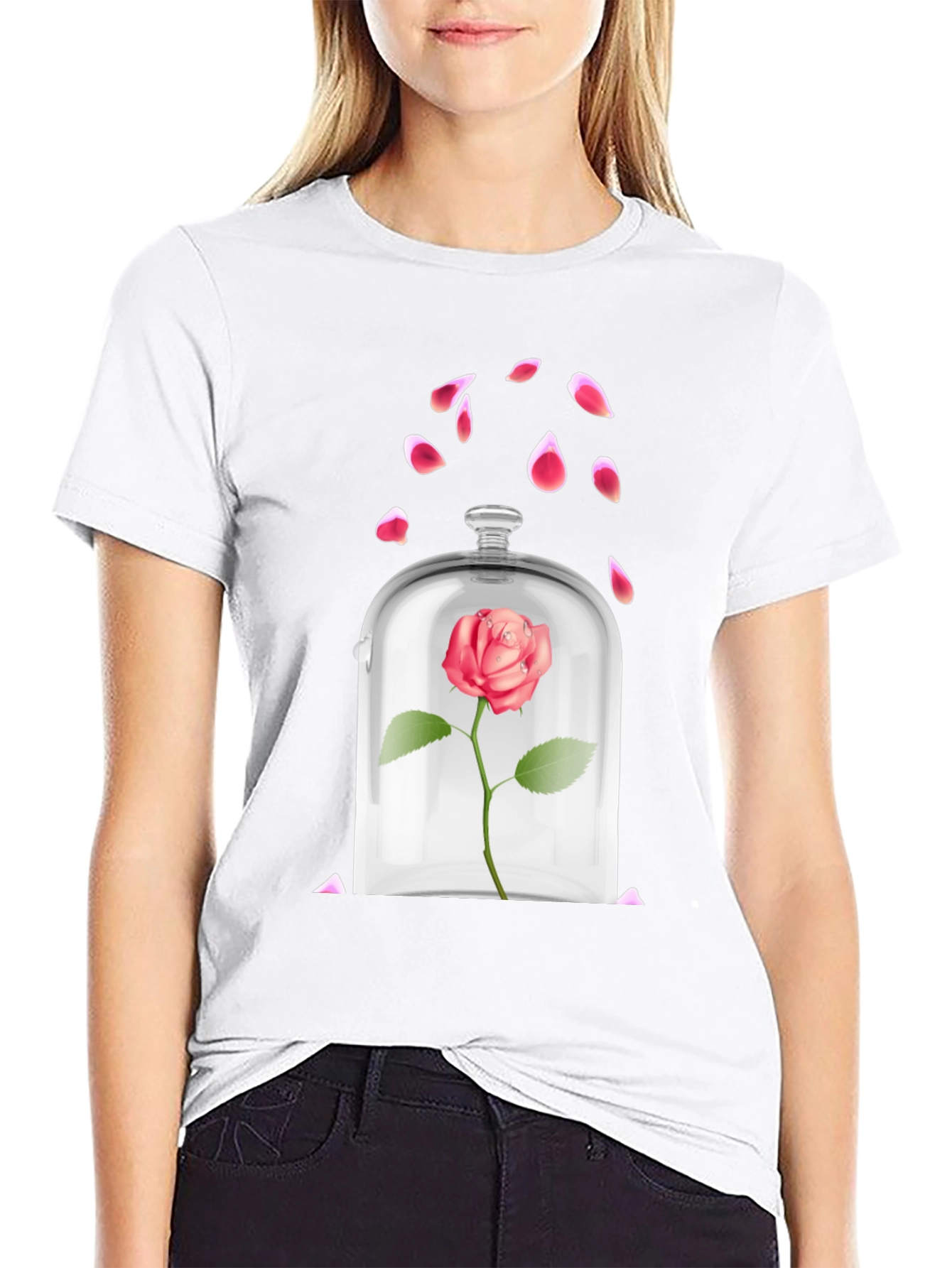 Beauty and the Beast Rose T-Shirt