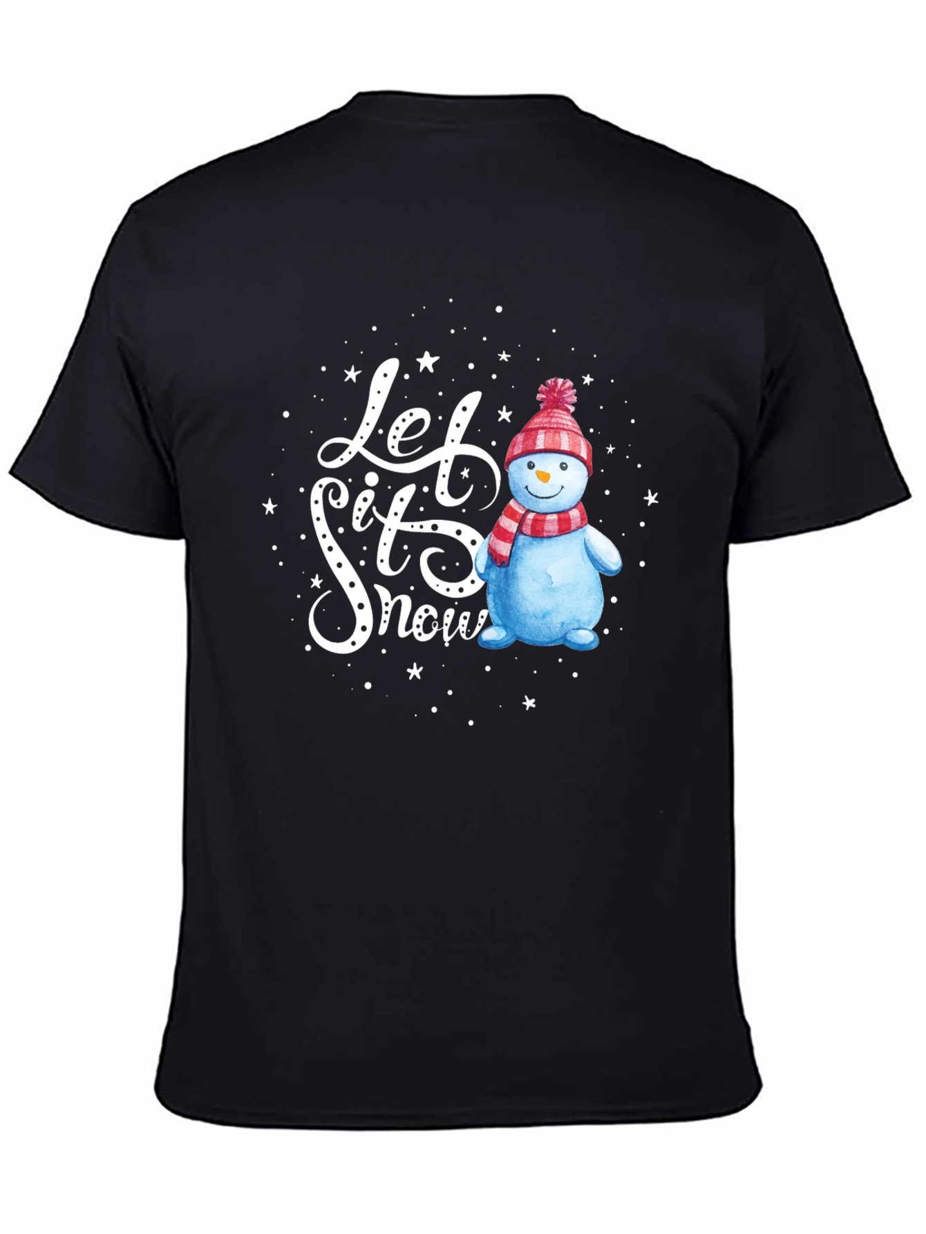 Festive Let It Snow Graphic Tee