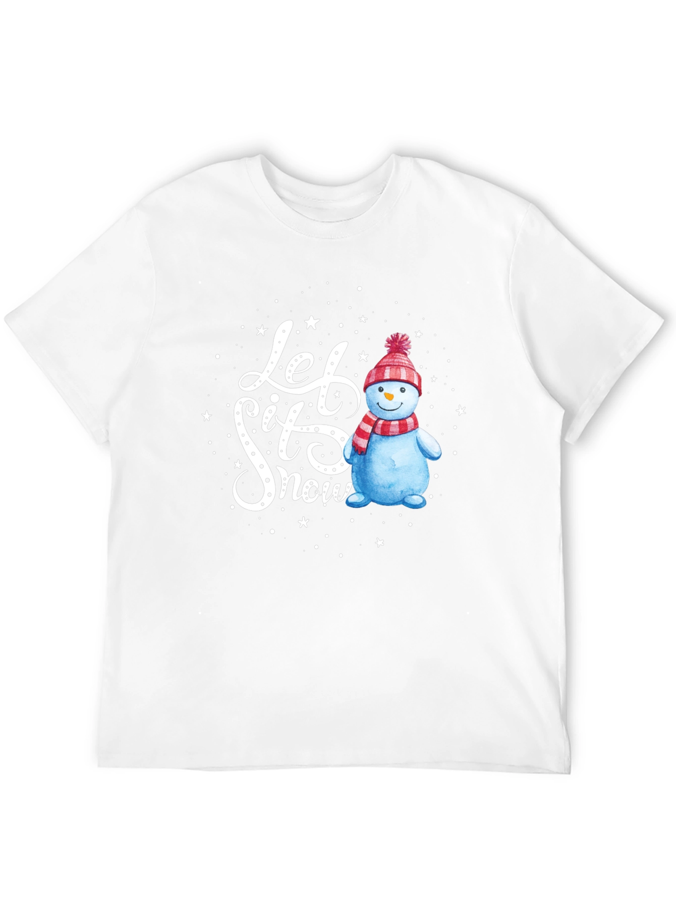 Festive Let It Snow Graphic Tee