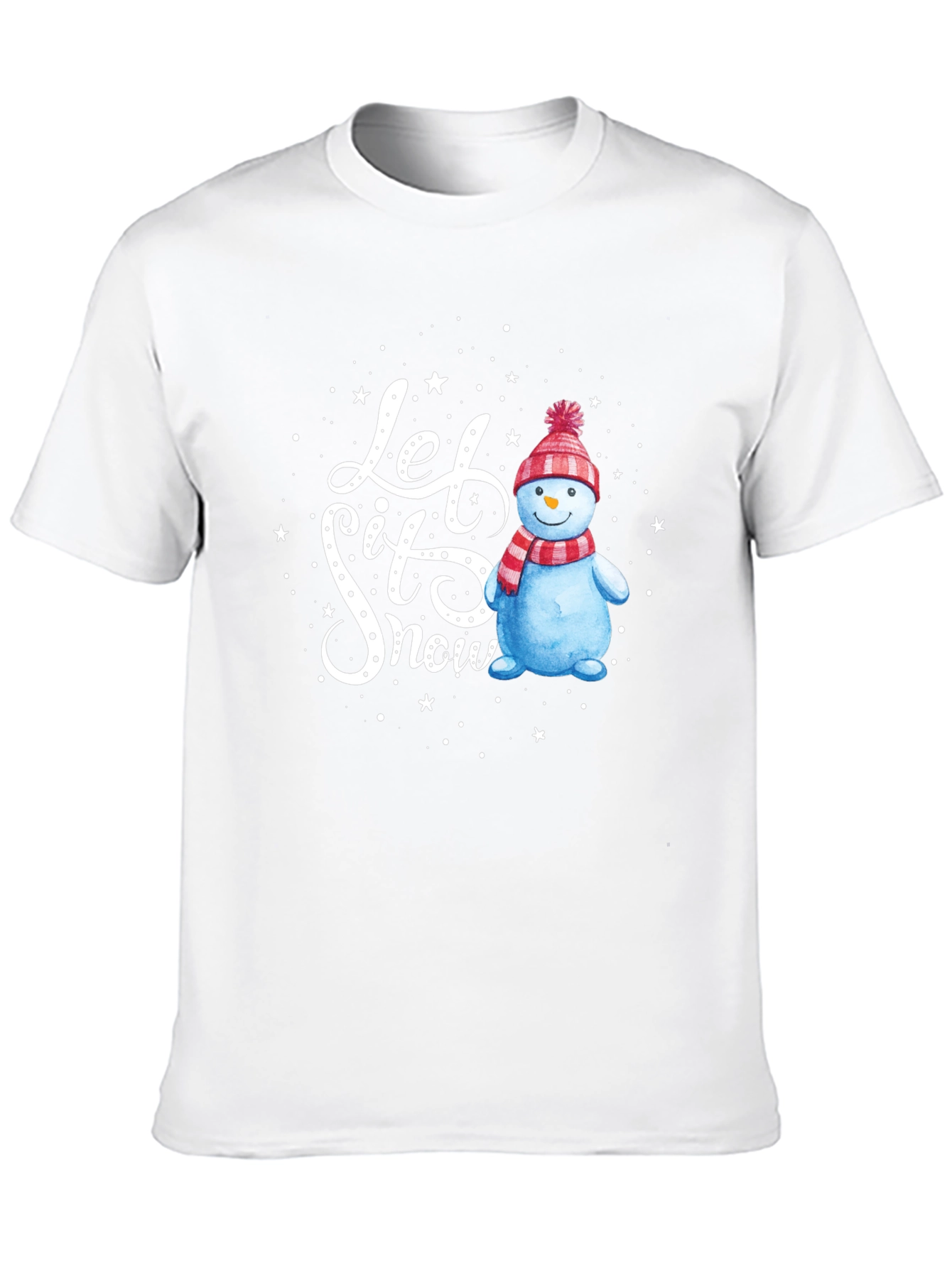 Festive Let It Snow Graphic Tee