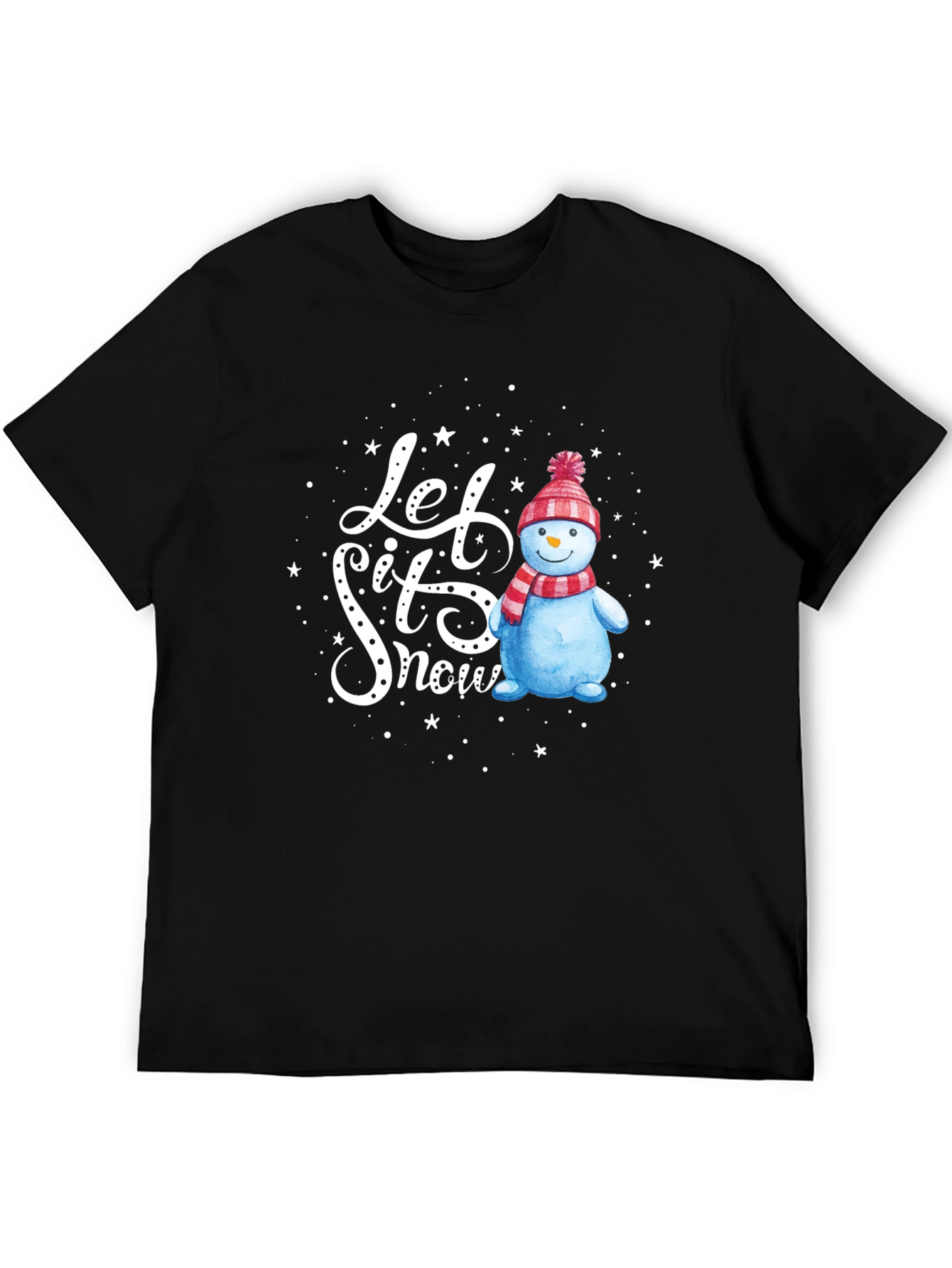 Festive Let It Snow Graphic Tee