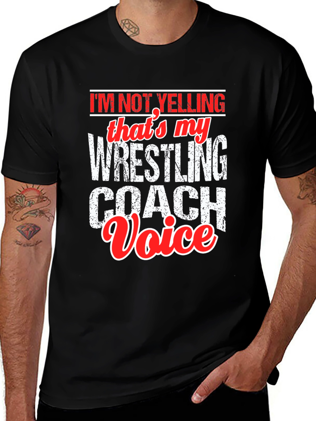Wrestling Coach Voice T-Shirt