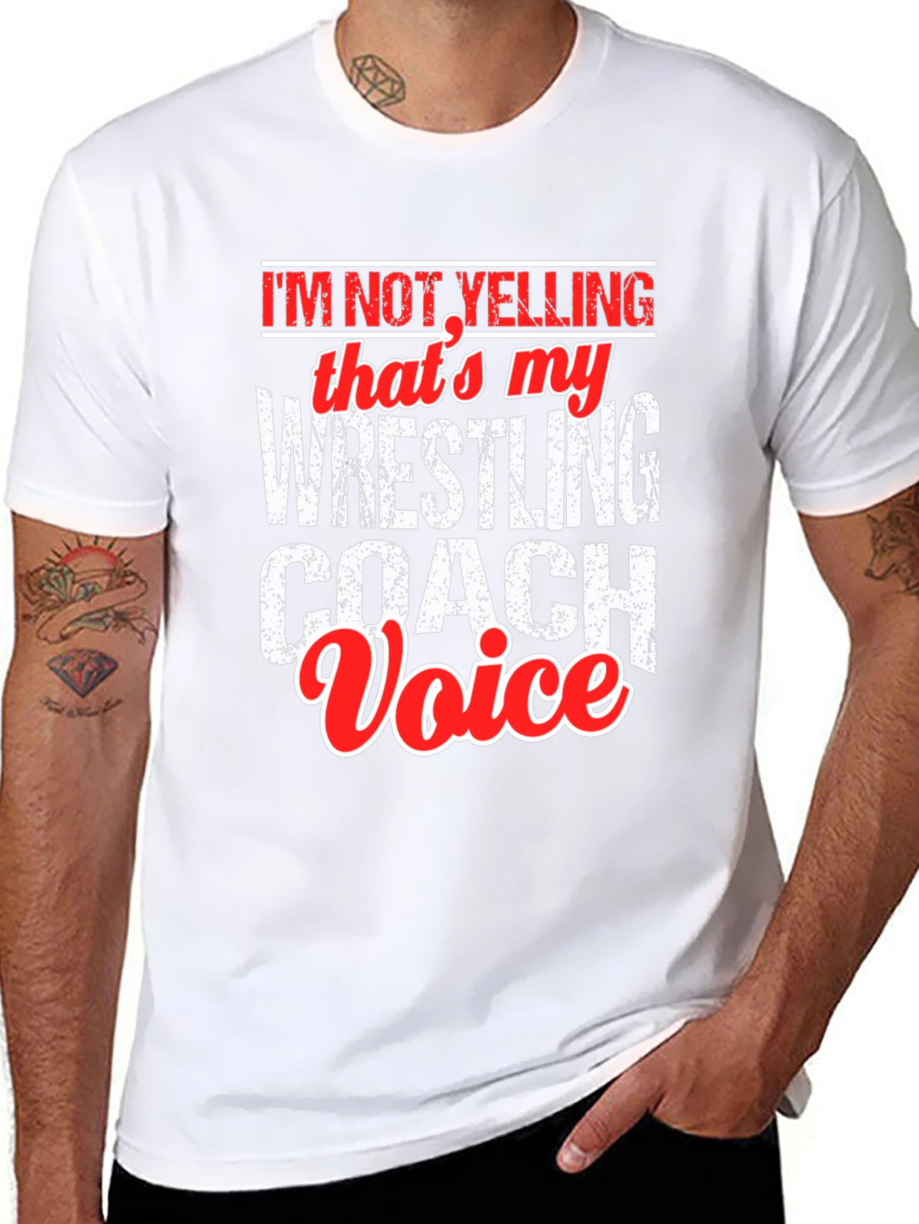Wrestling Coach Voice T-Shirt