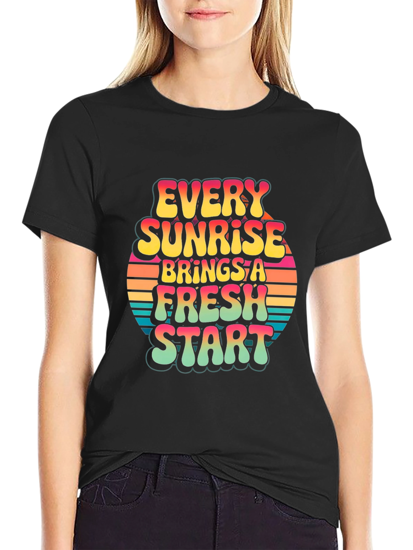 Every Sunrise Fresh Start Graphic T-Shirt