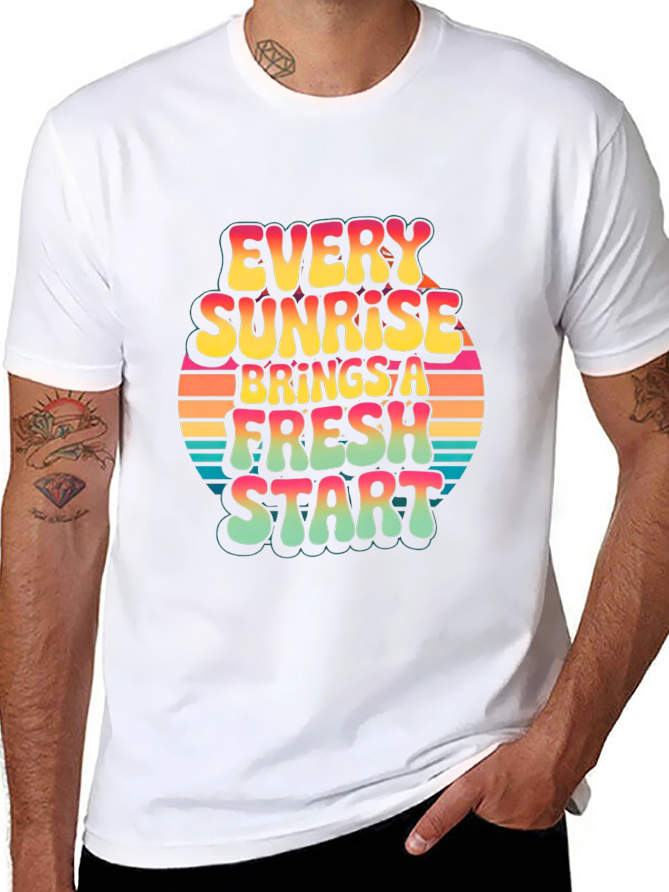 Every Sunrise Fresh Start Graphic T-Shirt