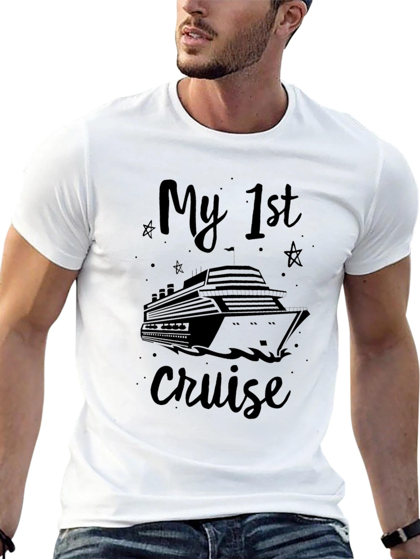 My First Cruise T-Shirt - Black