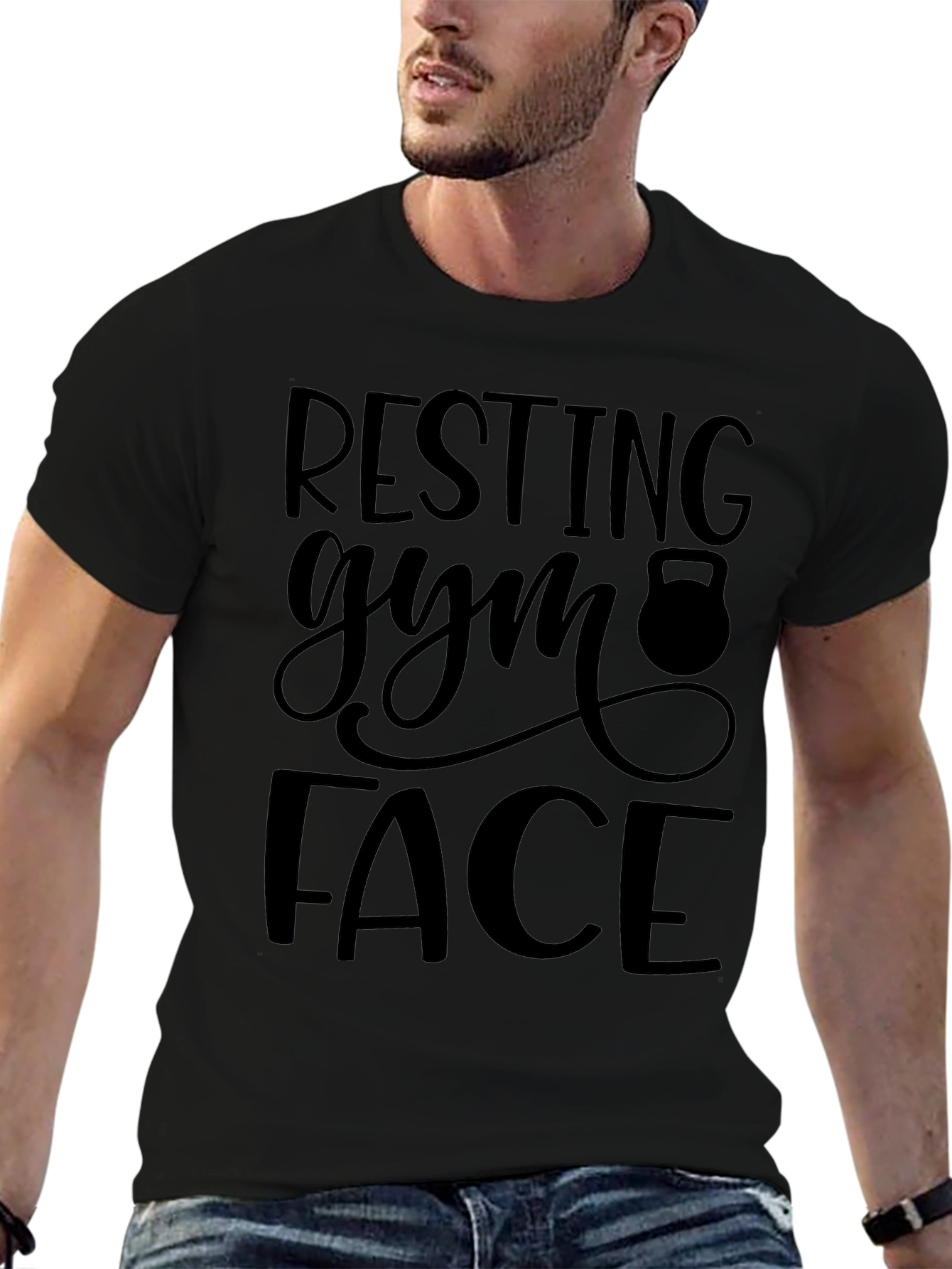 Resting Gym Face Graphic Tee
