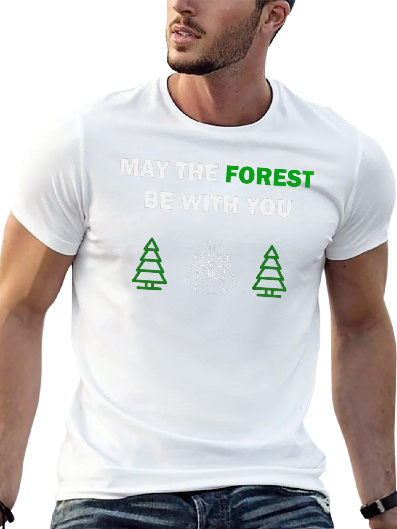 May The Forest Be With You Graphic Tee