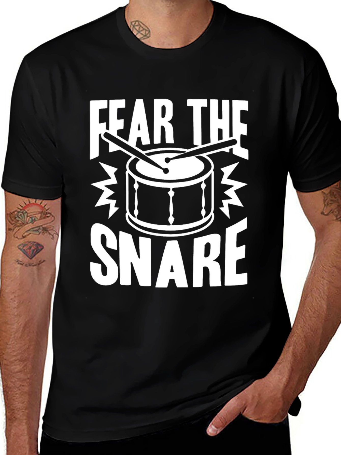 Fear The Snare Drummer T-Shirt
