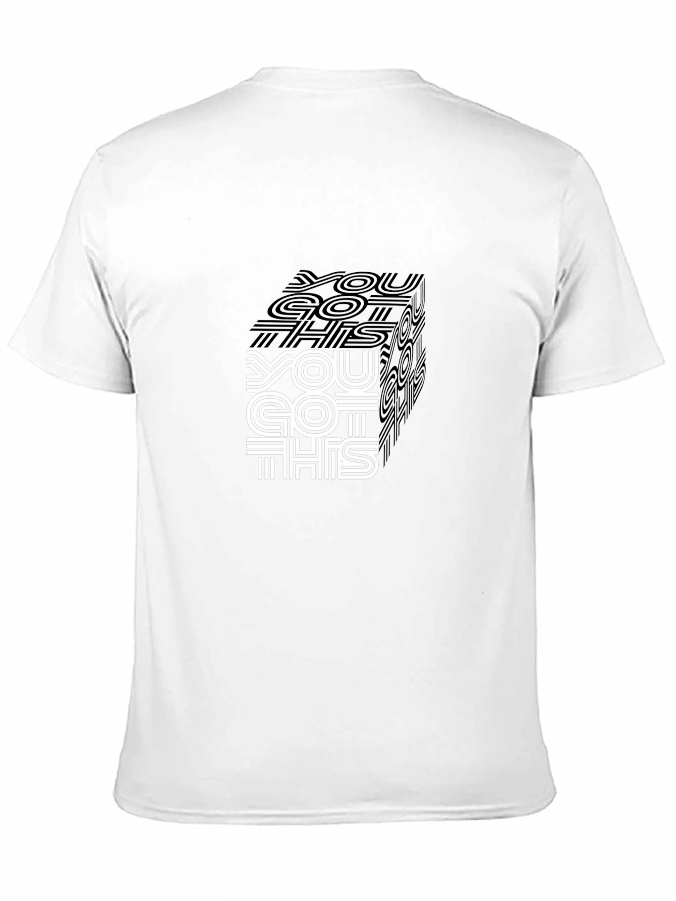 You Got This Graphic Tee - Stylish Black Shirt
