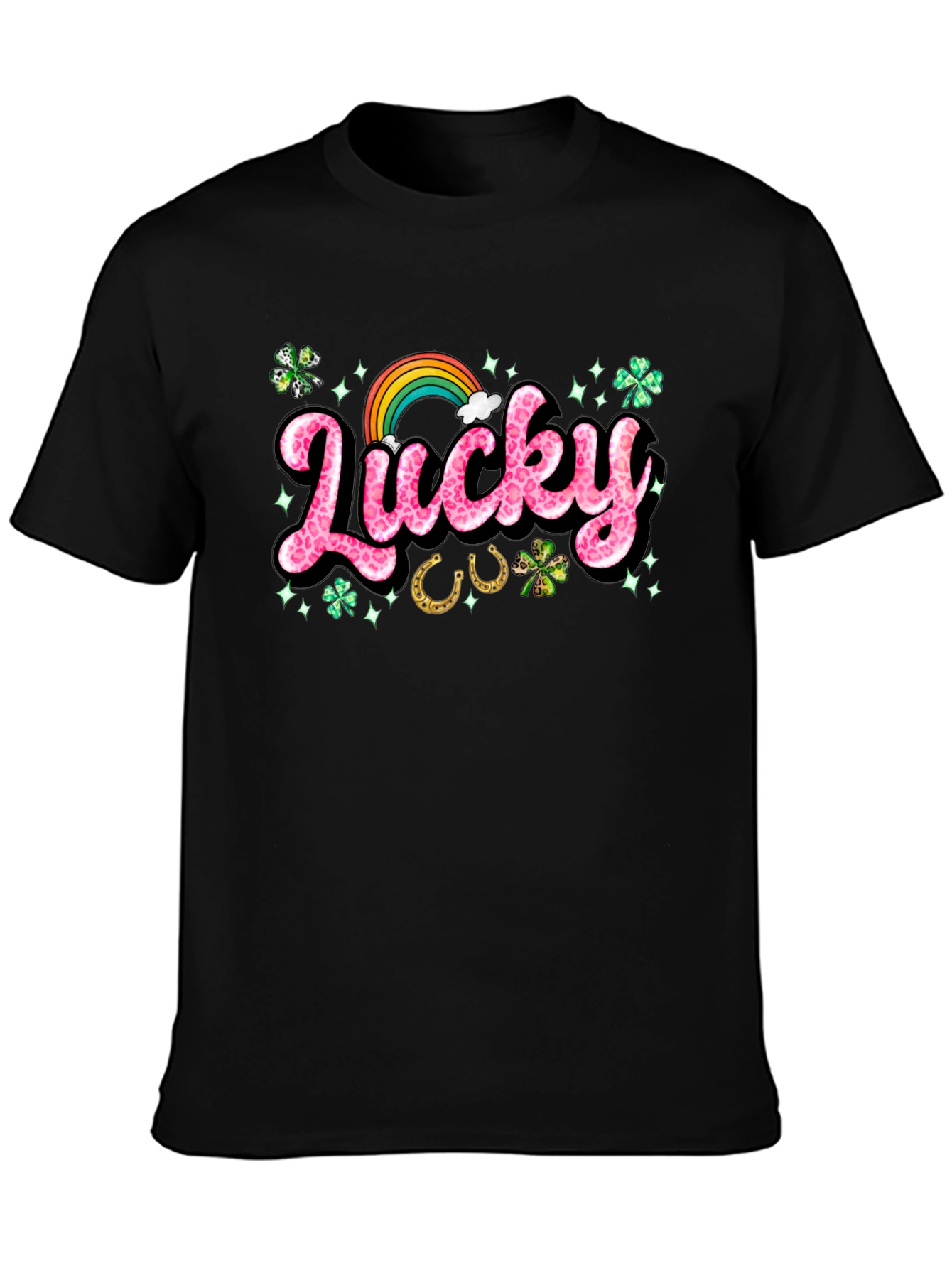 Lucky St. Patricks Day Graphic T-Shirt