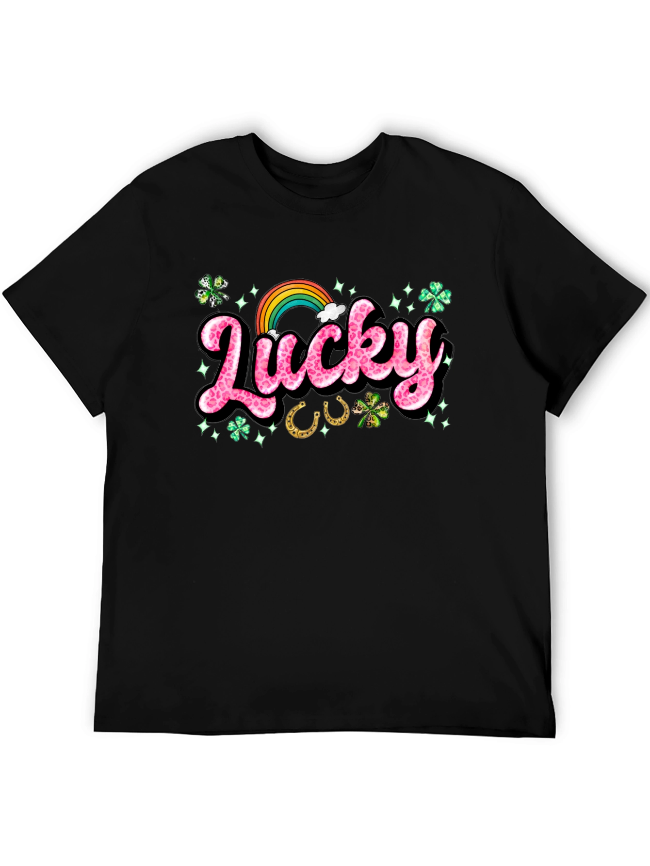 Lucky St. Patricks Day Graphic T-Shirt