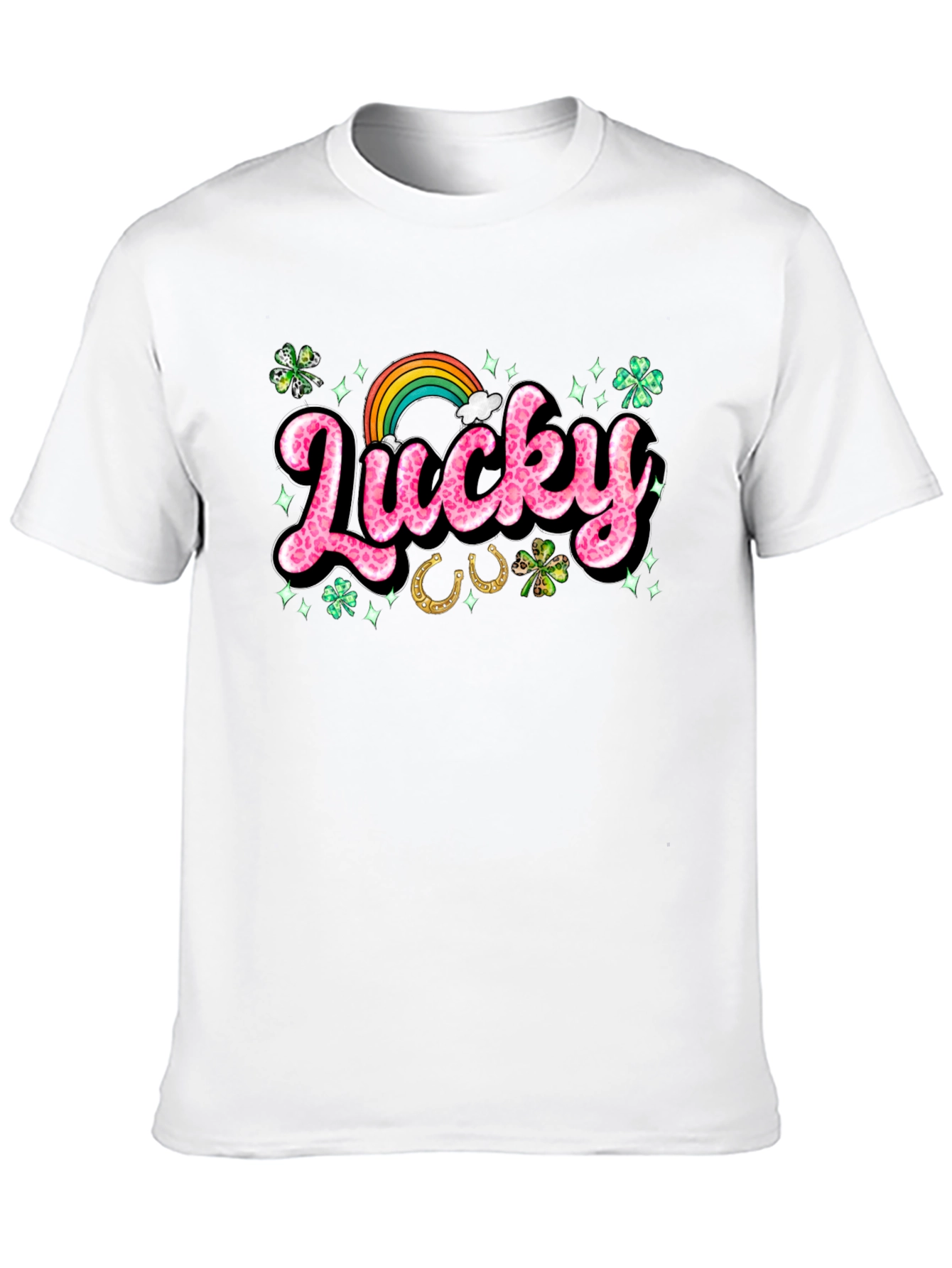 Lucky St. Patricks Day Graphic T-Shirt