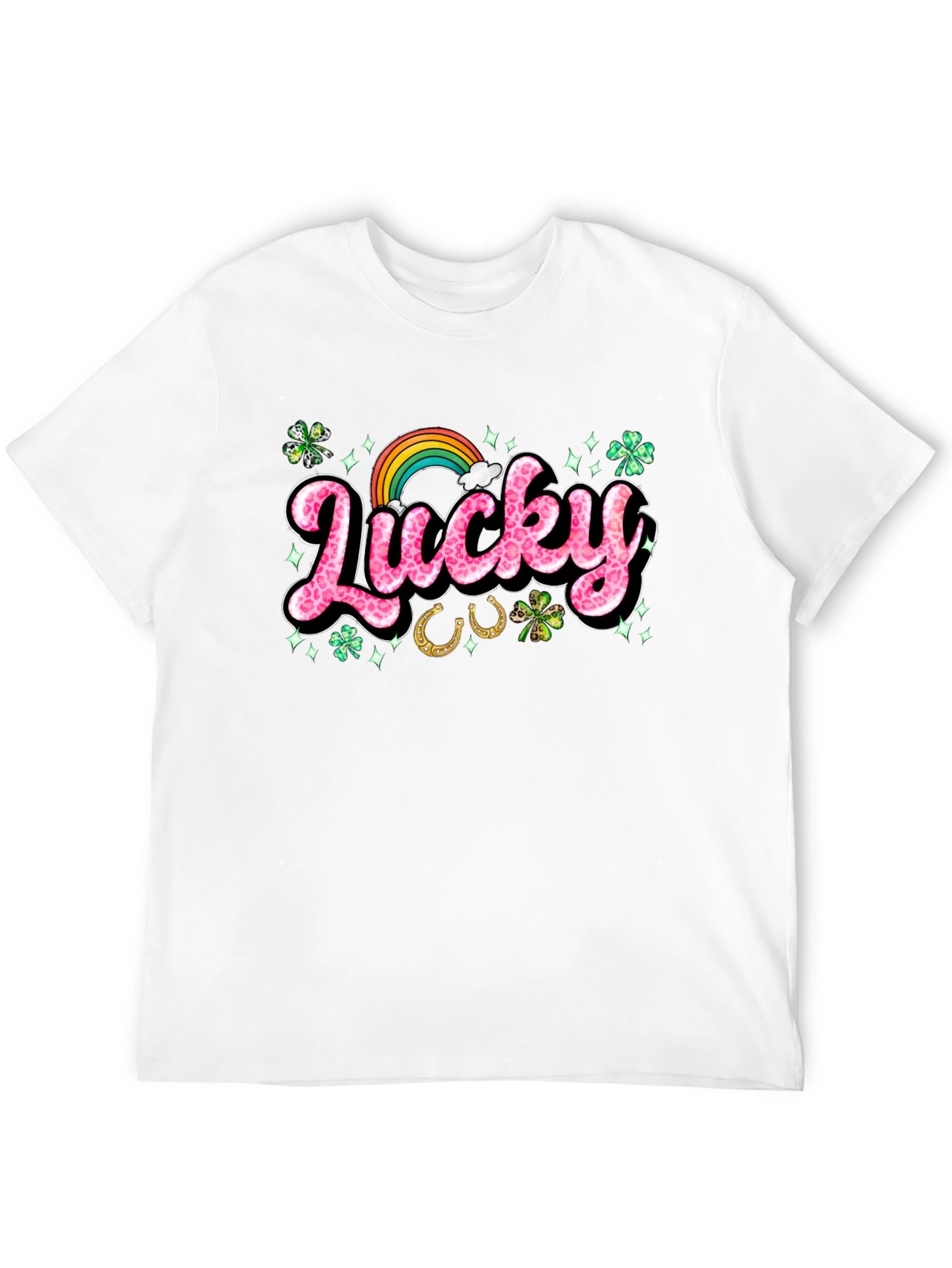Lucky St. Patricks Day Graphic T-Shirt