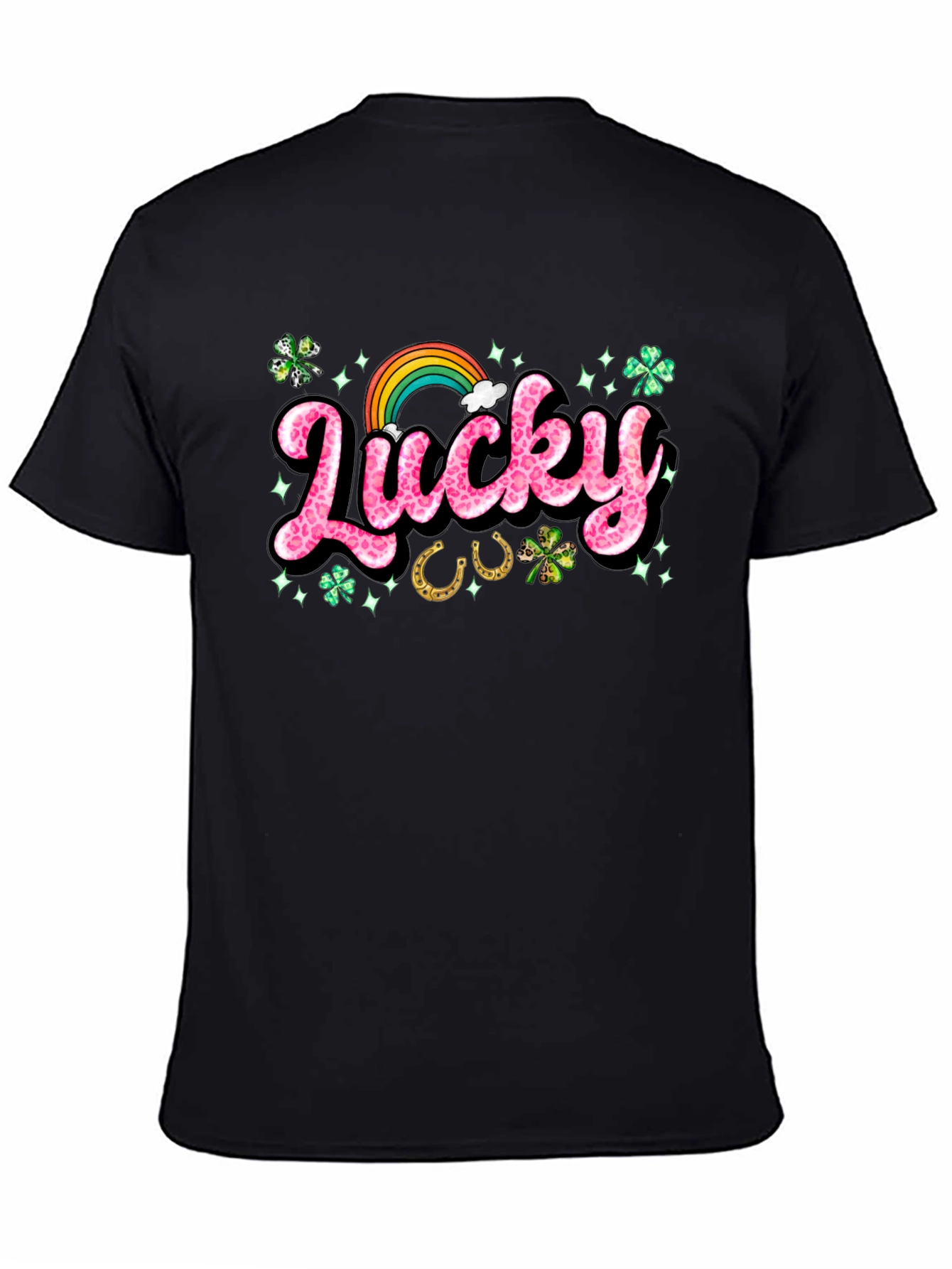 Lucky St. Patricks Day Graphic T-Shirt