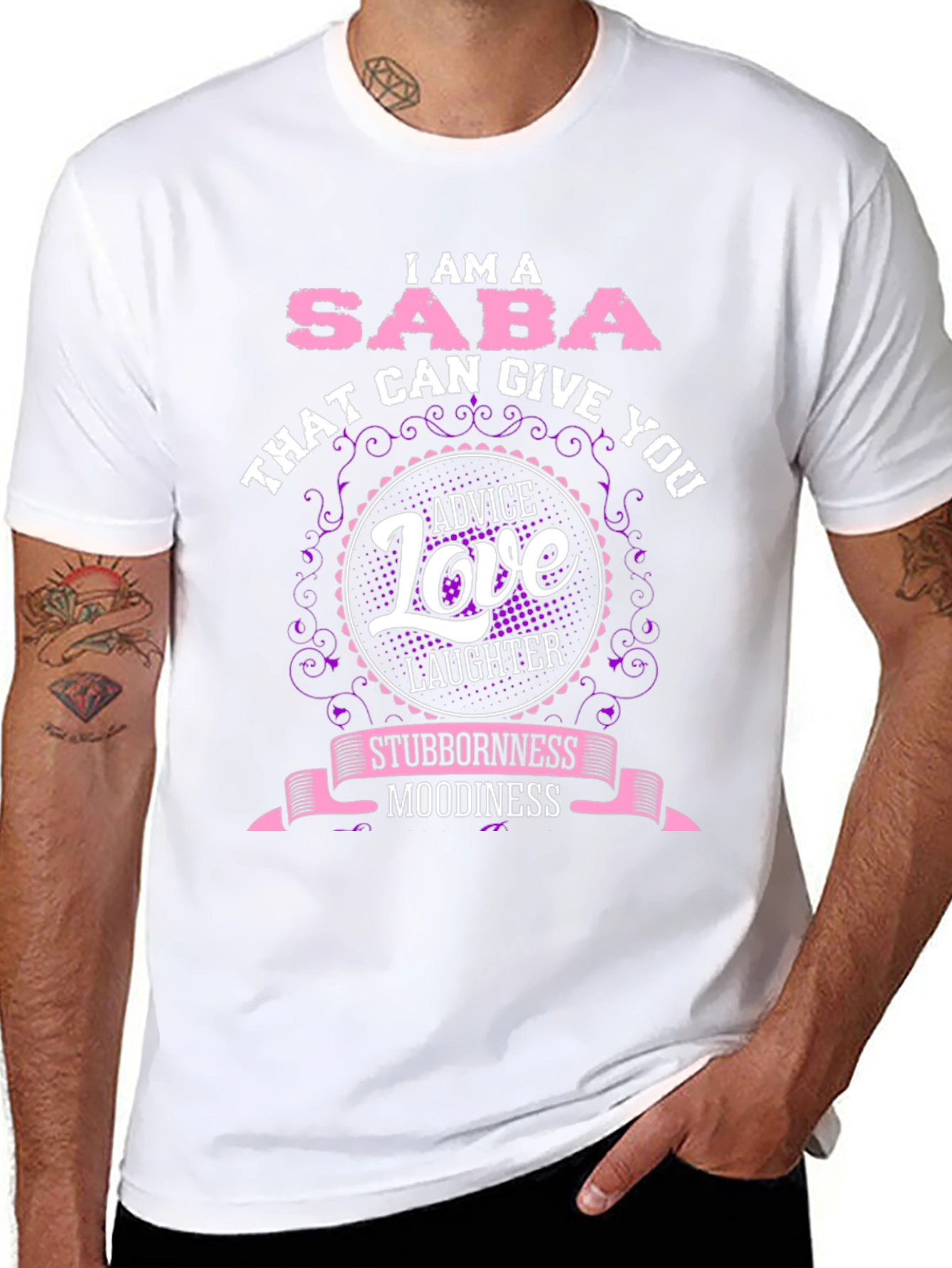 I Am A Saba T-Shirt Gift