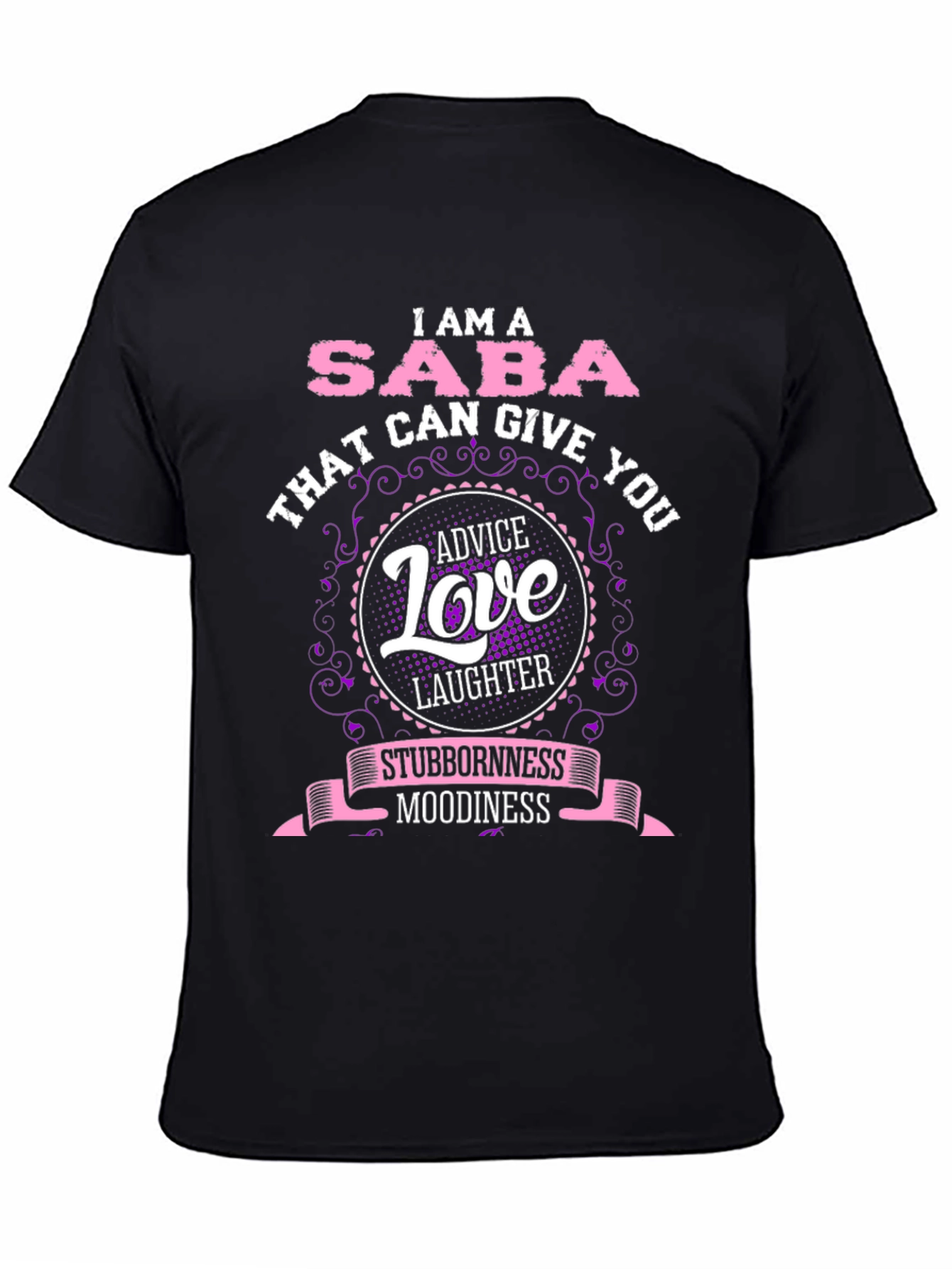 I Am A Saba T-Shirt Gift