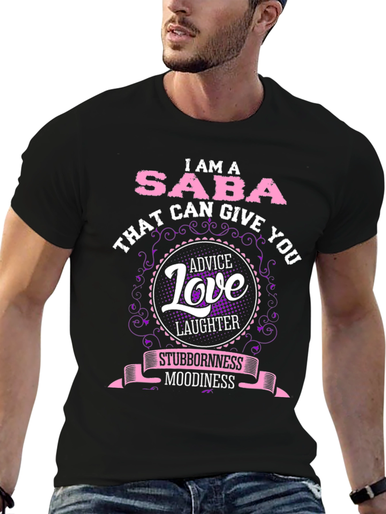 I Am A Saba T-Shirt Gift