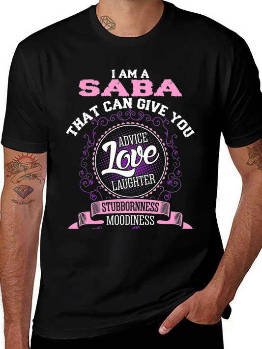 I Am A Saba T-Shirt Gift