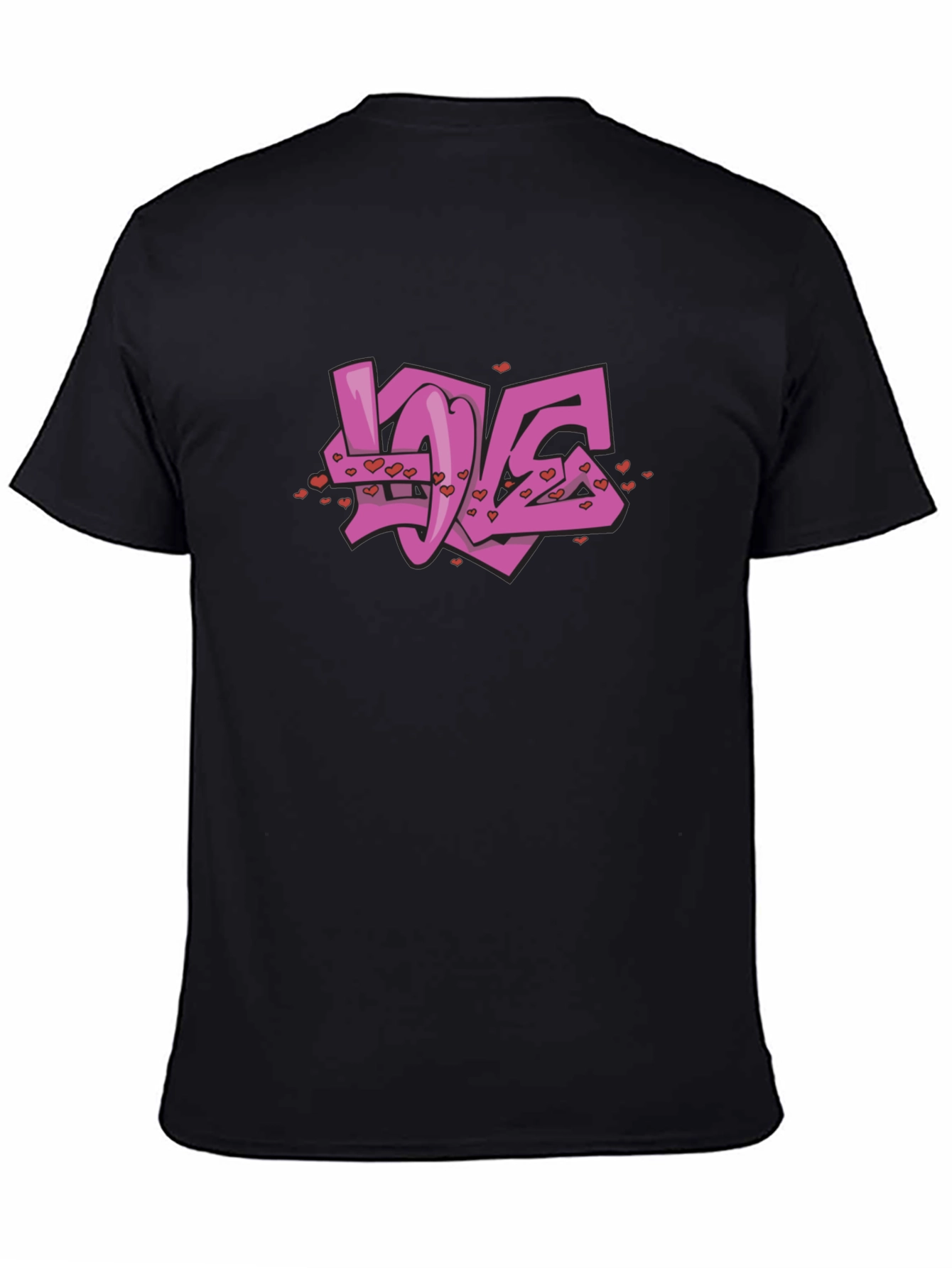 Love Graffiti Graphic T-Shirt - Soft Cotton Blend