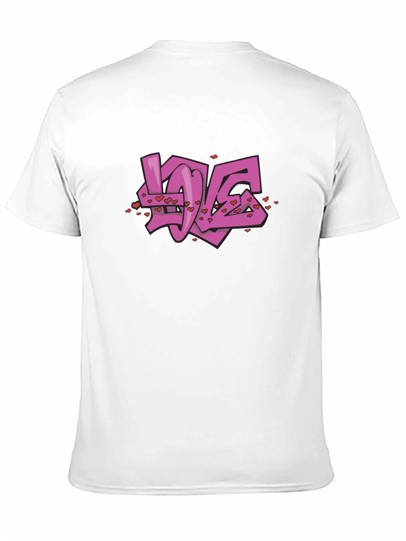 Love Graffiti Graphic T-Shirt - Soft Cotton Blend
