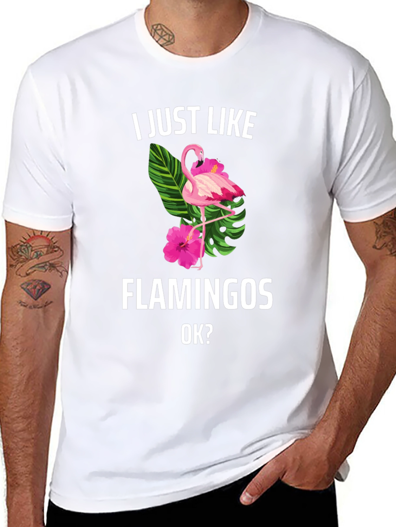 I Just Like Flamingos T-Shirt