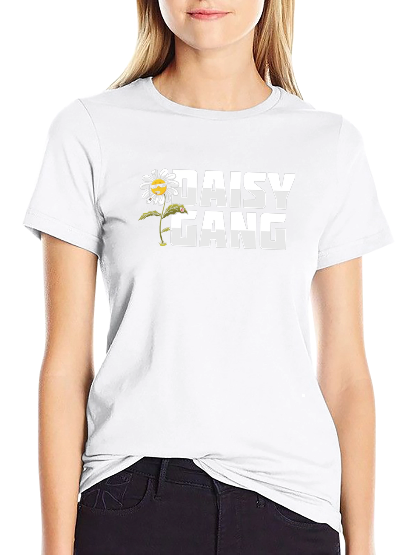 Daisy Gang Graphic Tee - Cool Casual Style