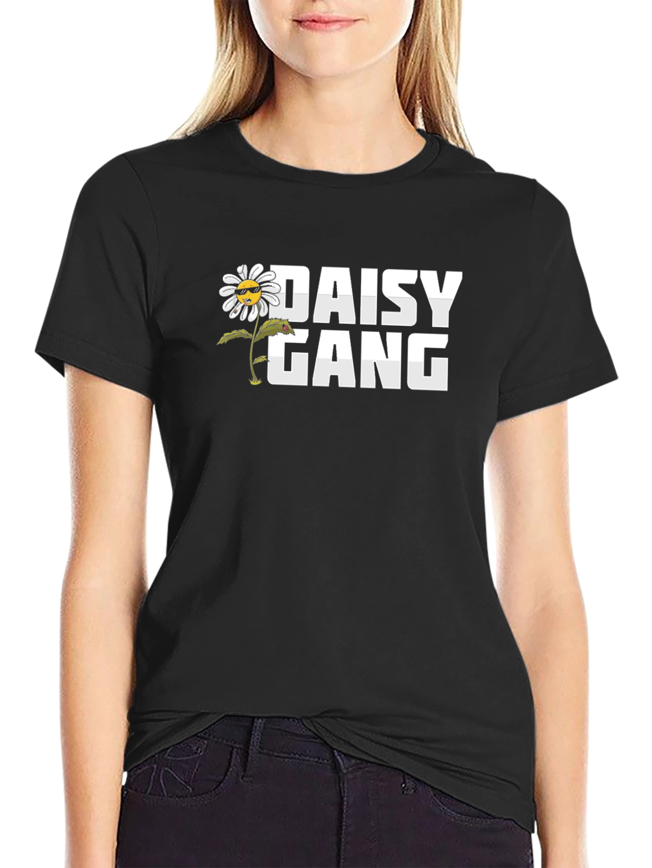 Daisy Gang Graphic Tee - Cool Casual Style